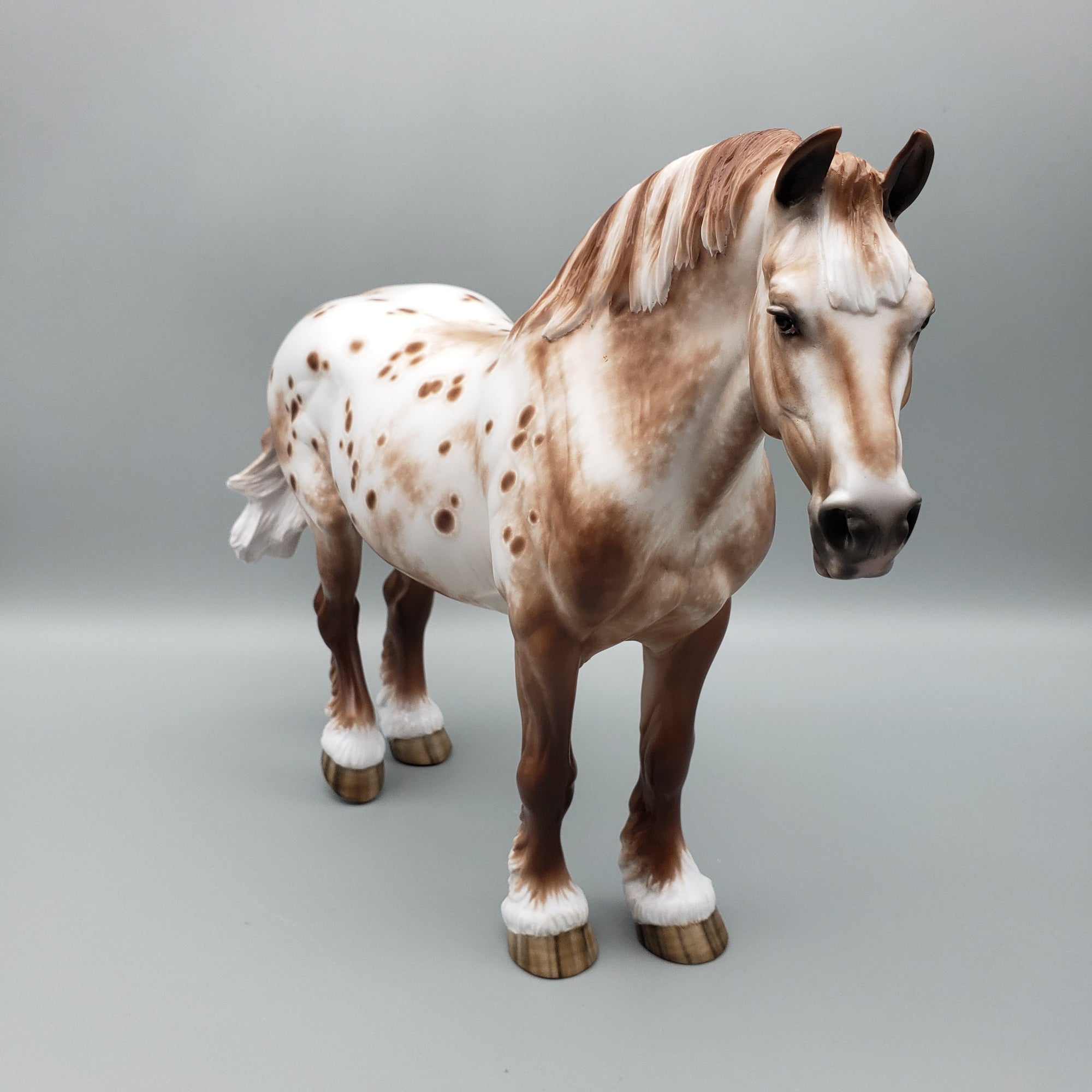 Rosen OOAK Chestnut Appaloosa Heavy Draft By Sheryl Leisure Best Offers 7/10/23