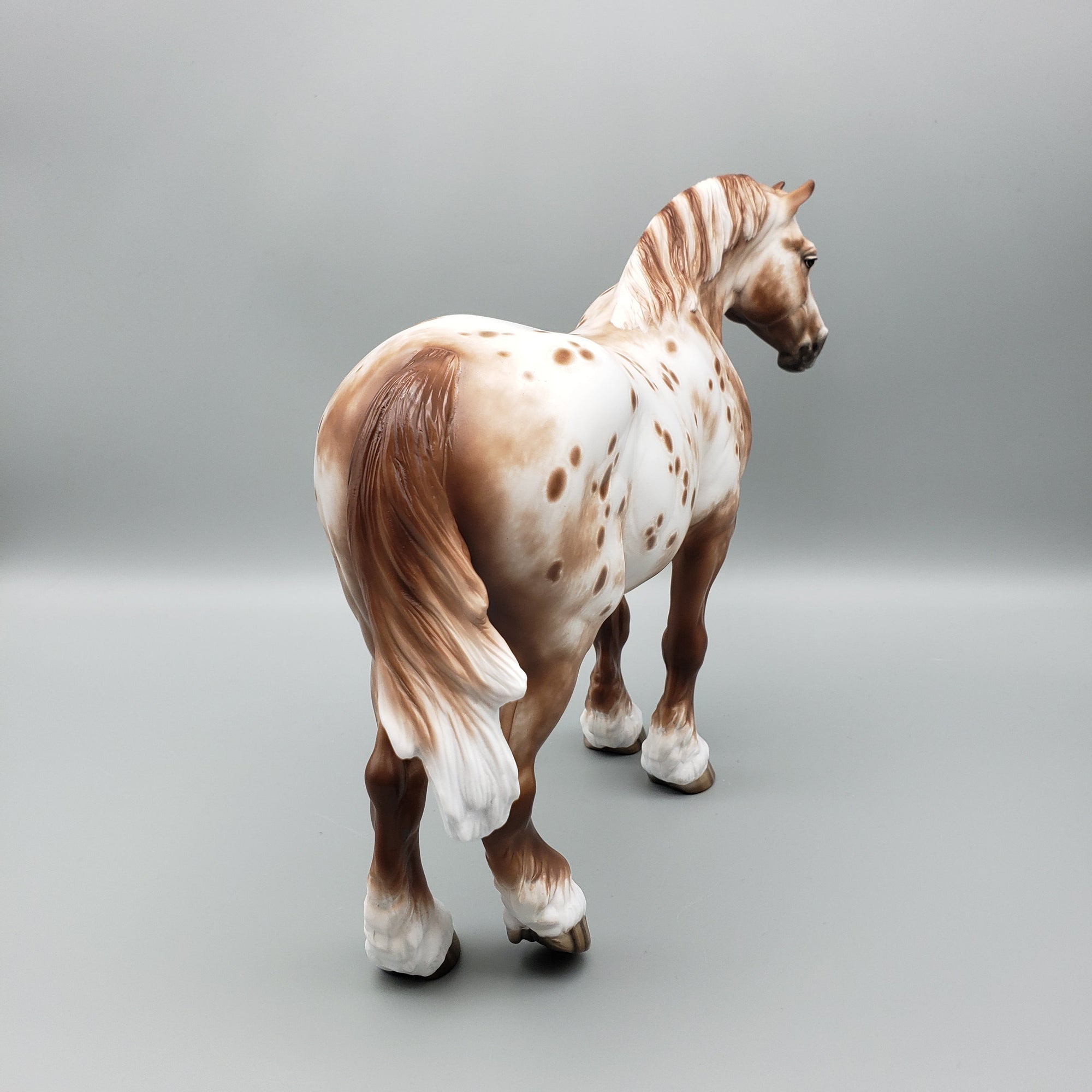 Rosen OOAK Chestnut Appaloosa Heavy Draft By Sheryl Leisure Best Offers 7/10/23
