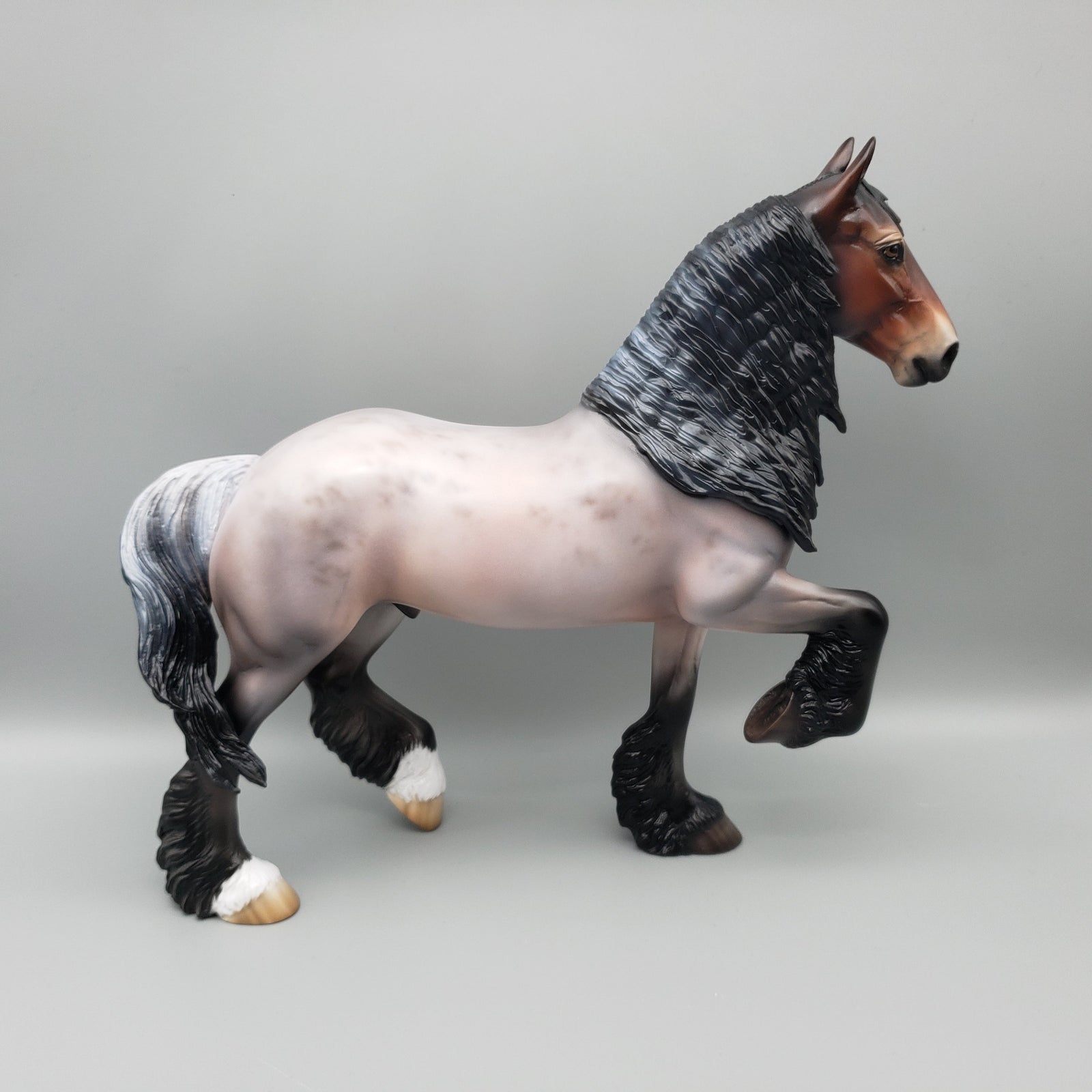 Chaperon OOAK Bay Roan Trotting Drafter By Jess Hamill Best Offers 7/10/23