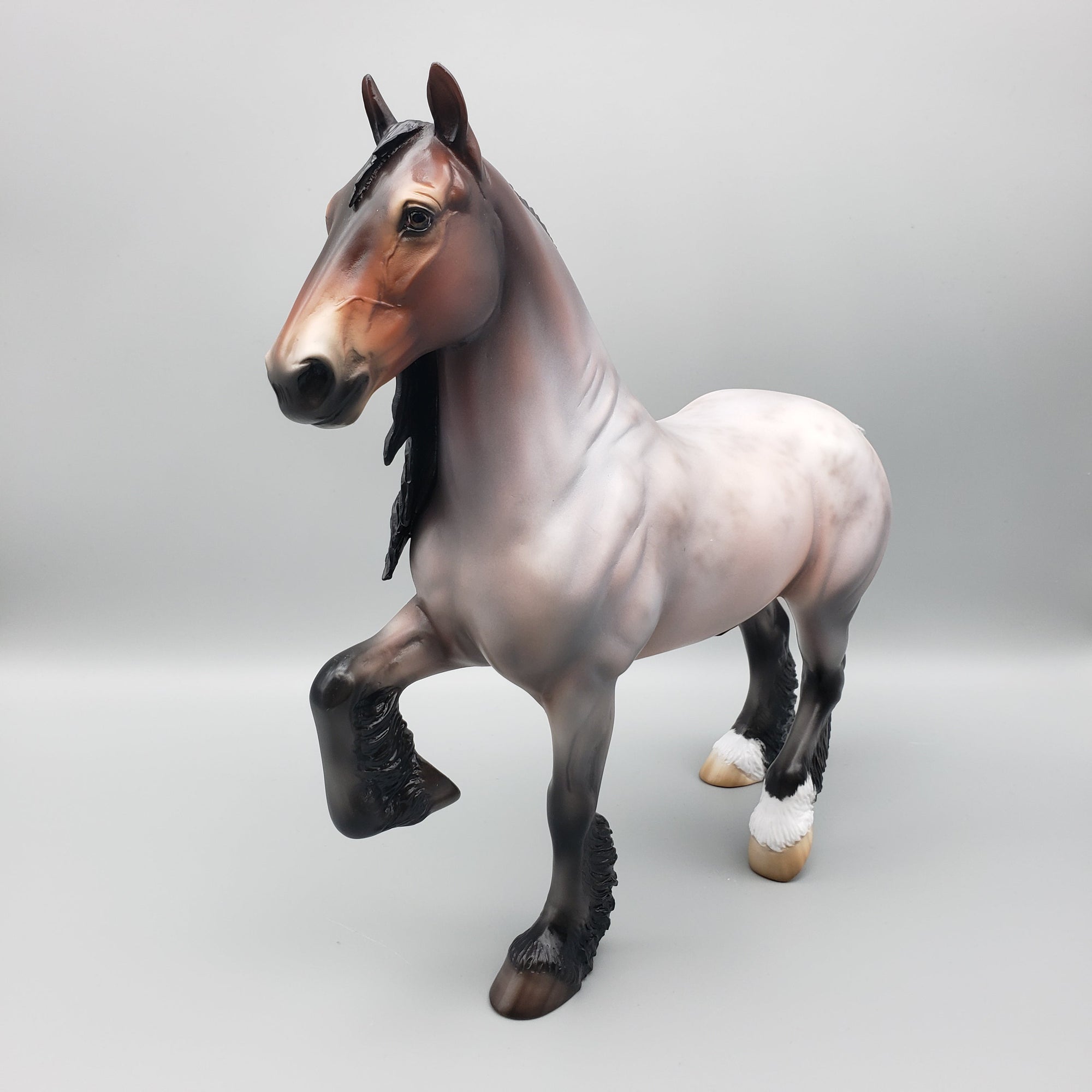 Chaperon OOAK Bay Roan Trotting Drafter By Jess Hamill Best Offers 7/10/23