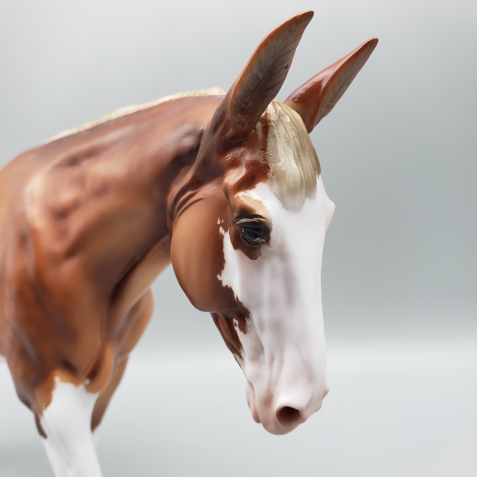 Hollyhock OOAK Flaxen Chestnut Mule By Julie Keim Best Offers 7/10/23