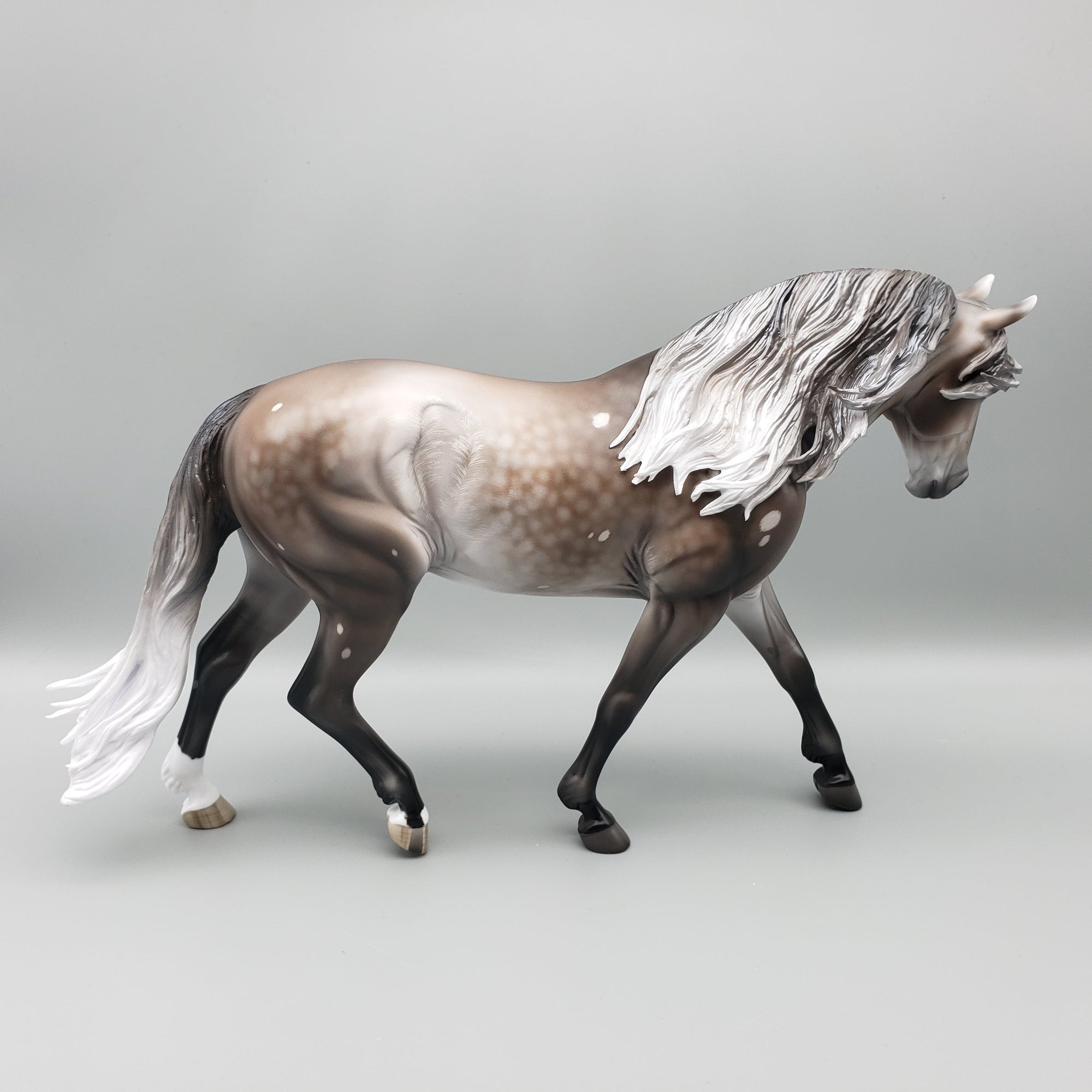 Sentinel OOAK Bay Going Grey With Bird Catcher Spots Irish Draught By Jess Hamill Best Offers 7/10/23