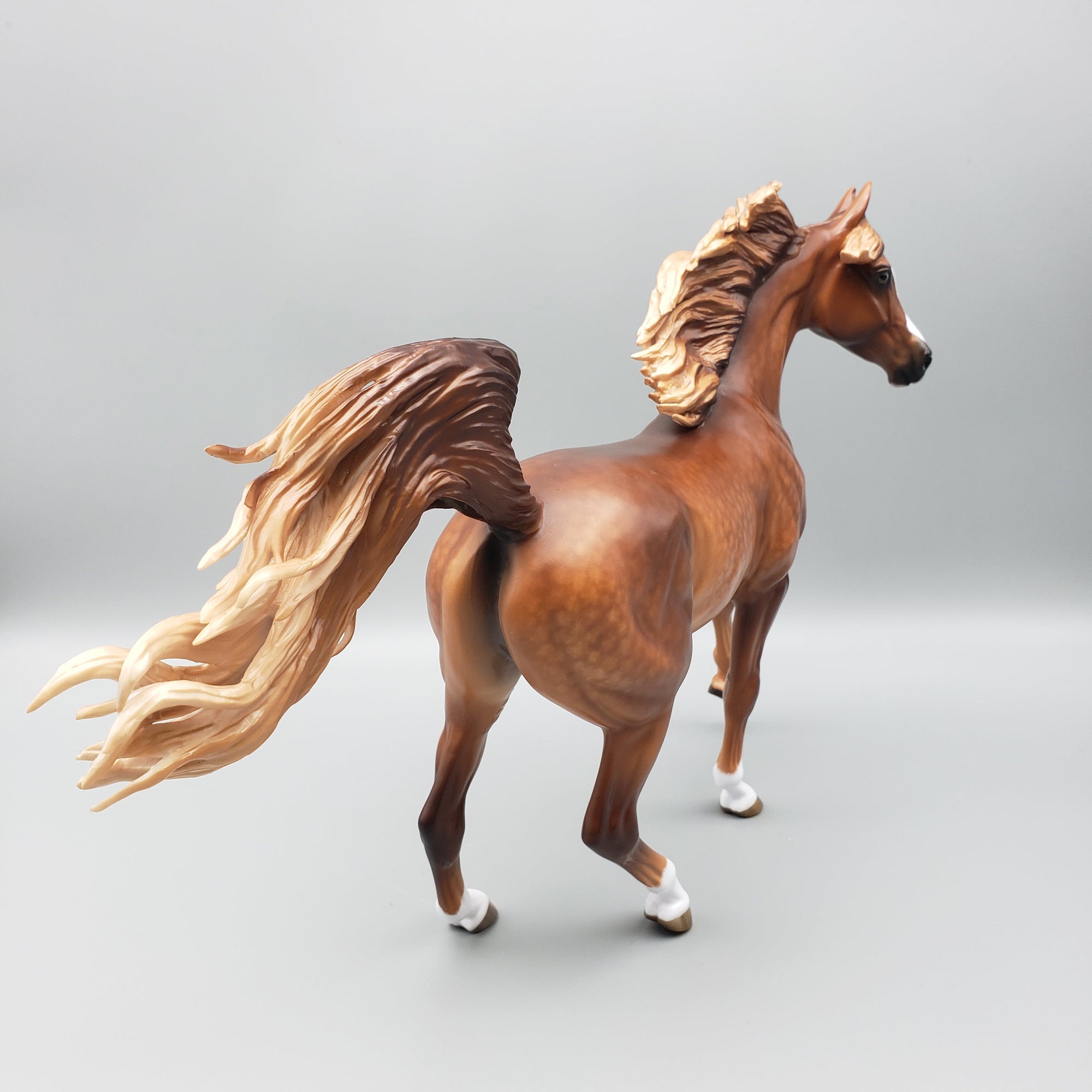 Lotem OOAK Dapple Chestnut Arab Mare By Sheryl Leisure  Equilocity Best Offers 7/15/23 EQ23