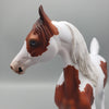 Chuparosa OOAK Chestnut Pinto Arabian Mare By Angela Marleau Equilocity Best Offers 7/15/23 EQ23