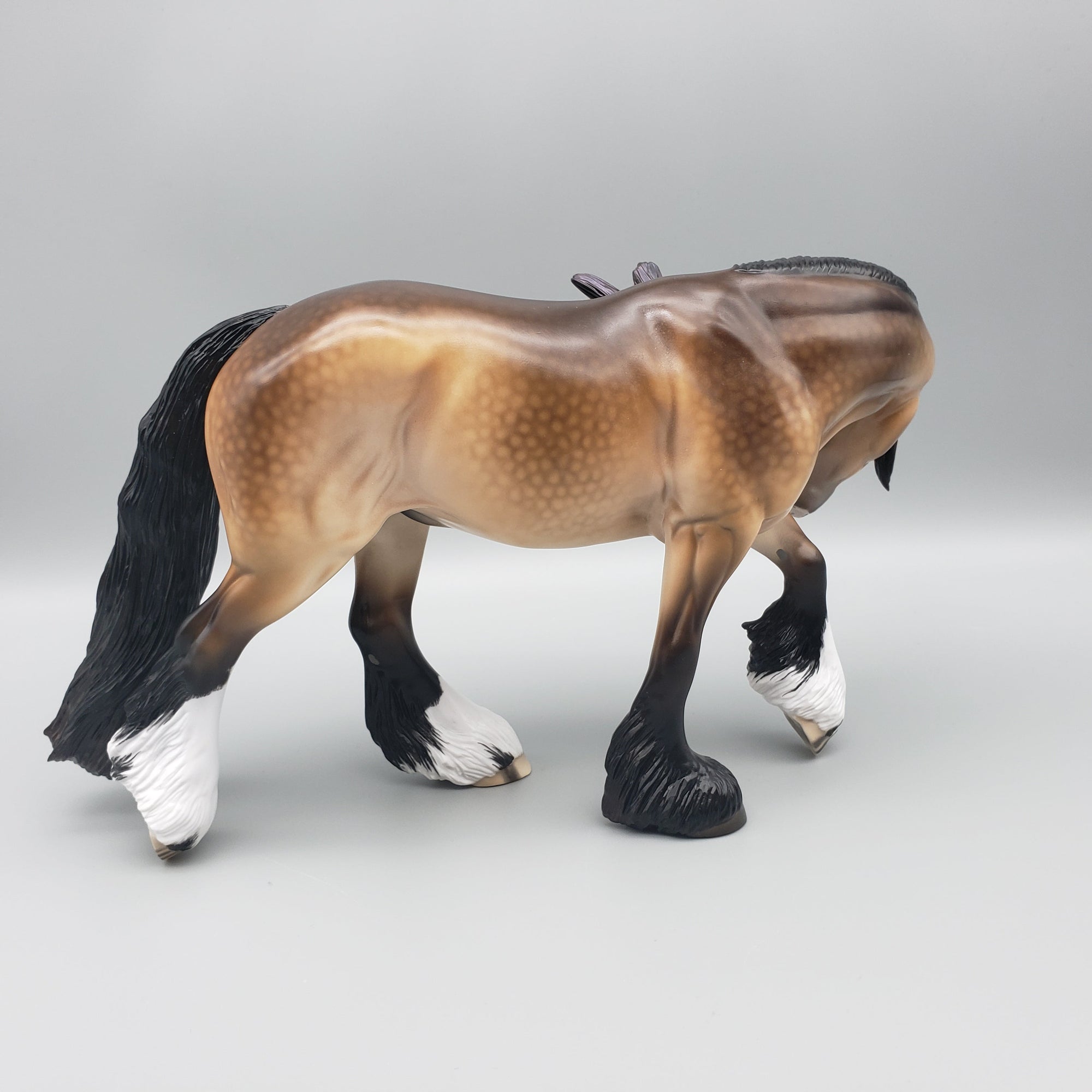 Arcturus OOAK Dappled Sooty Buckskin Cob By Ellen Robbins Equilocity Best Offers 7/15/23 EQ23