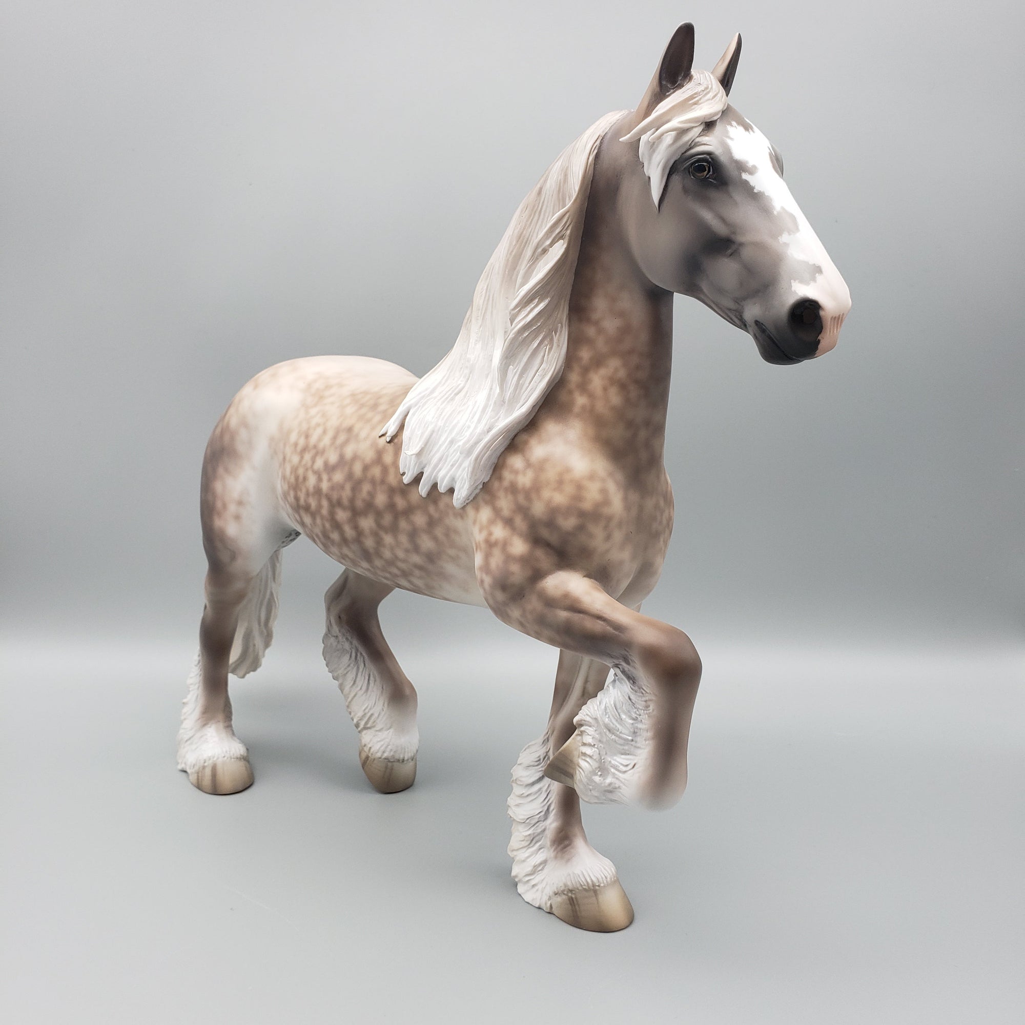 Sandstone OOAK Silver Dapple Heavy Draft By Jess Hamill  Equilocity Best Offers 7/15/23 EQ23