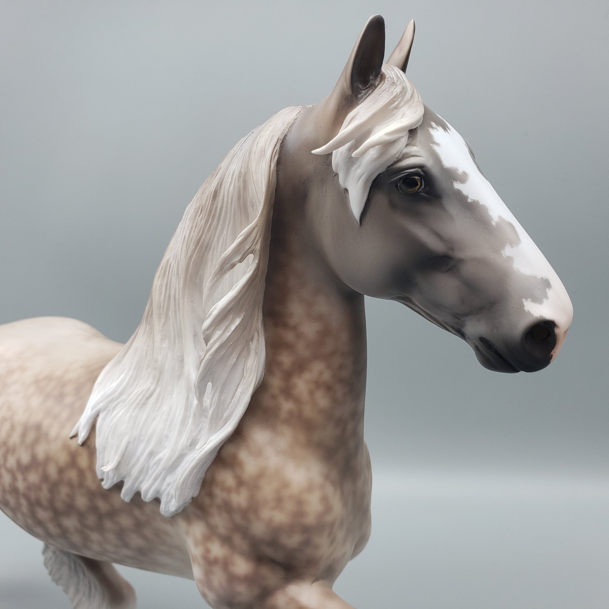 Sandstone OOAK Silver Dapple Heavy Draft By Jess Hamill  Equilocity Best Offers 7/15/23 EQ23