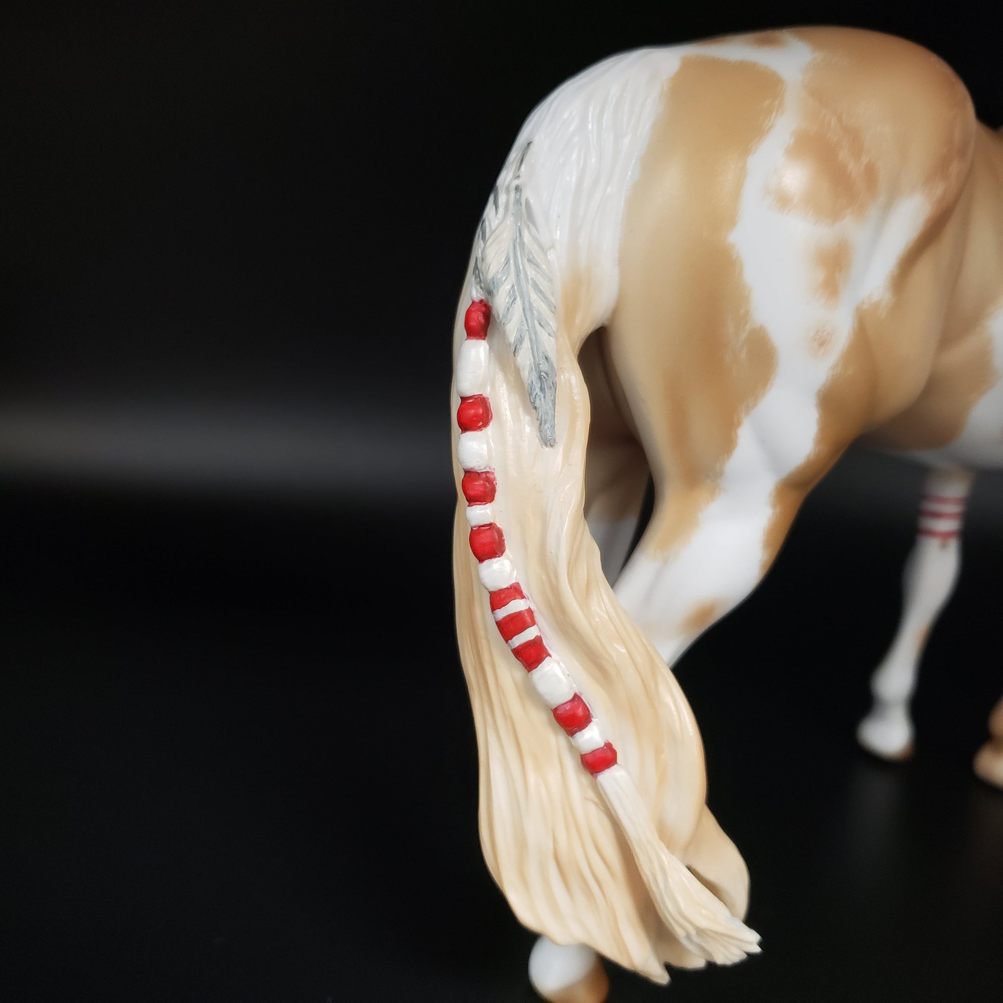 Lover Girl Basket 10 Equilocity 2023 - OOAK Palomino Paint ISH By Dawn Quick and Julie Keim EQ23