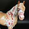 Lover Girl Basket 10 Equilocity 2023 - OOAK Palomino Paint ISH By Dawn Quick and Julie Keim EQ23