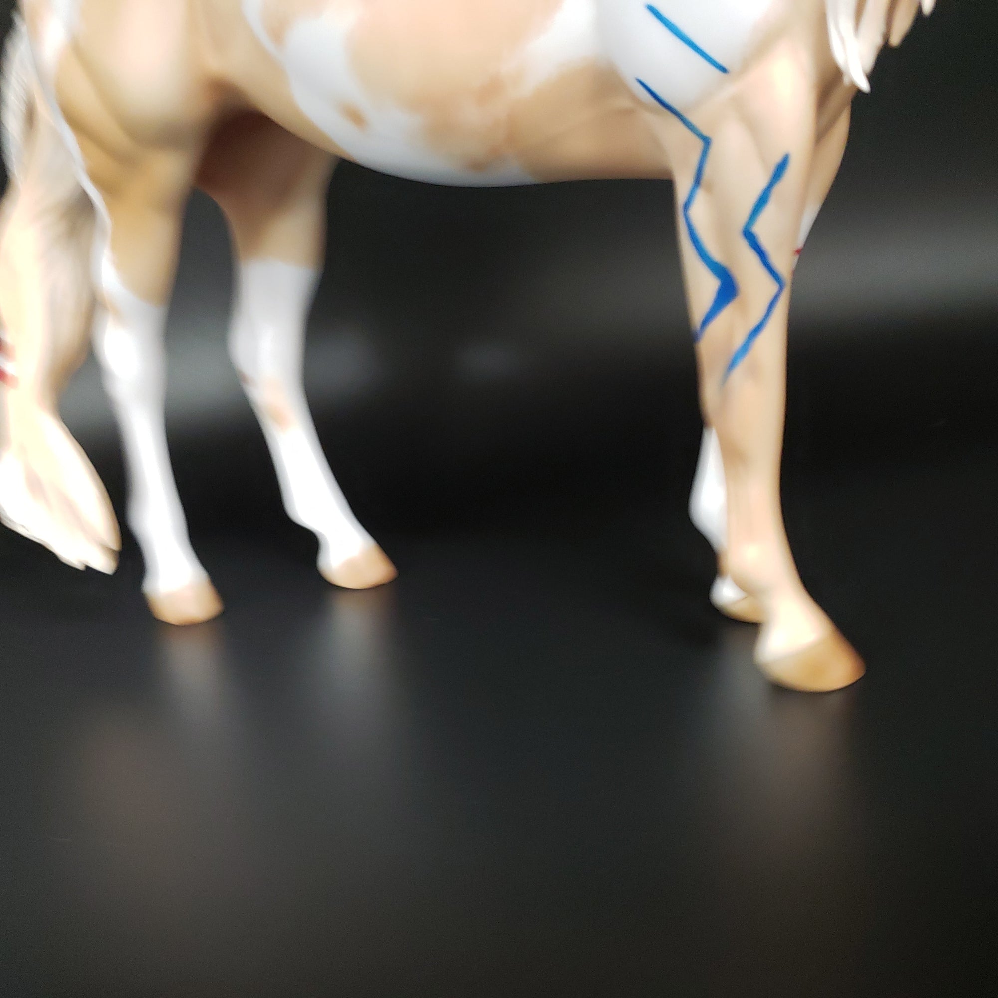 Lover Girl Basket 10 Equilocity 2023 - OOAK Palomino Paint ISH By Dawn Quick and Julie Keim EQ23