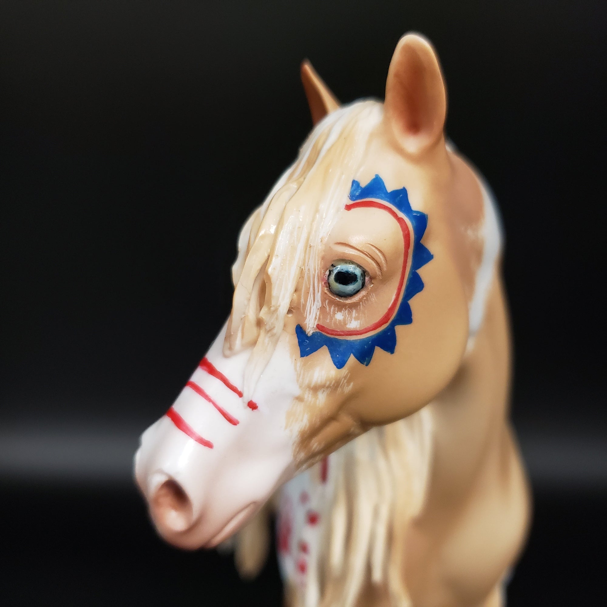 Lover Girl Basket 10 Equilocity 2023 - OOAK Palomino Paint ISH By Dawn Quick and Julie Keim EQ23