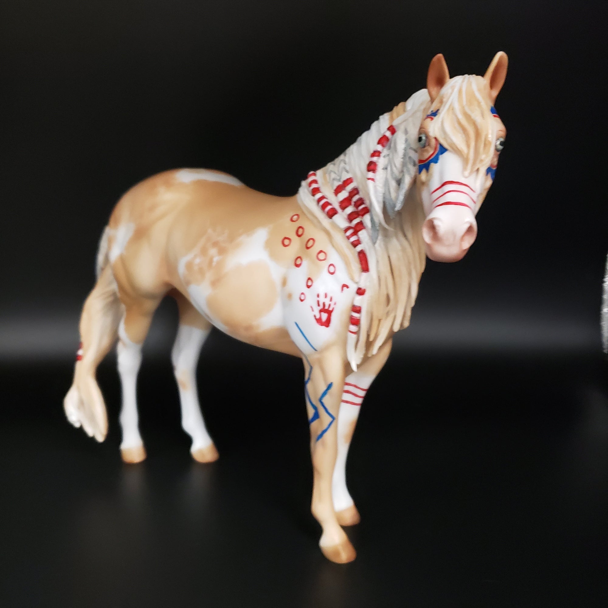 Lover Girl Basket 10 Equilocity 2023 - OOAK Palomino Paint ISH By Dawn Quick and Julie Keim EQ23