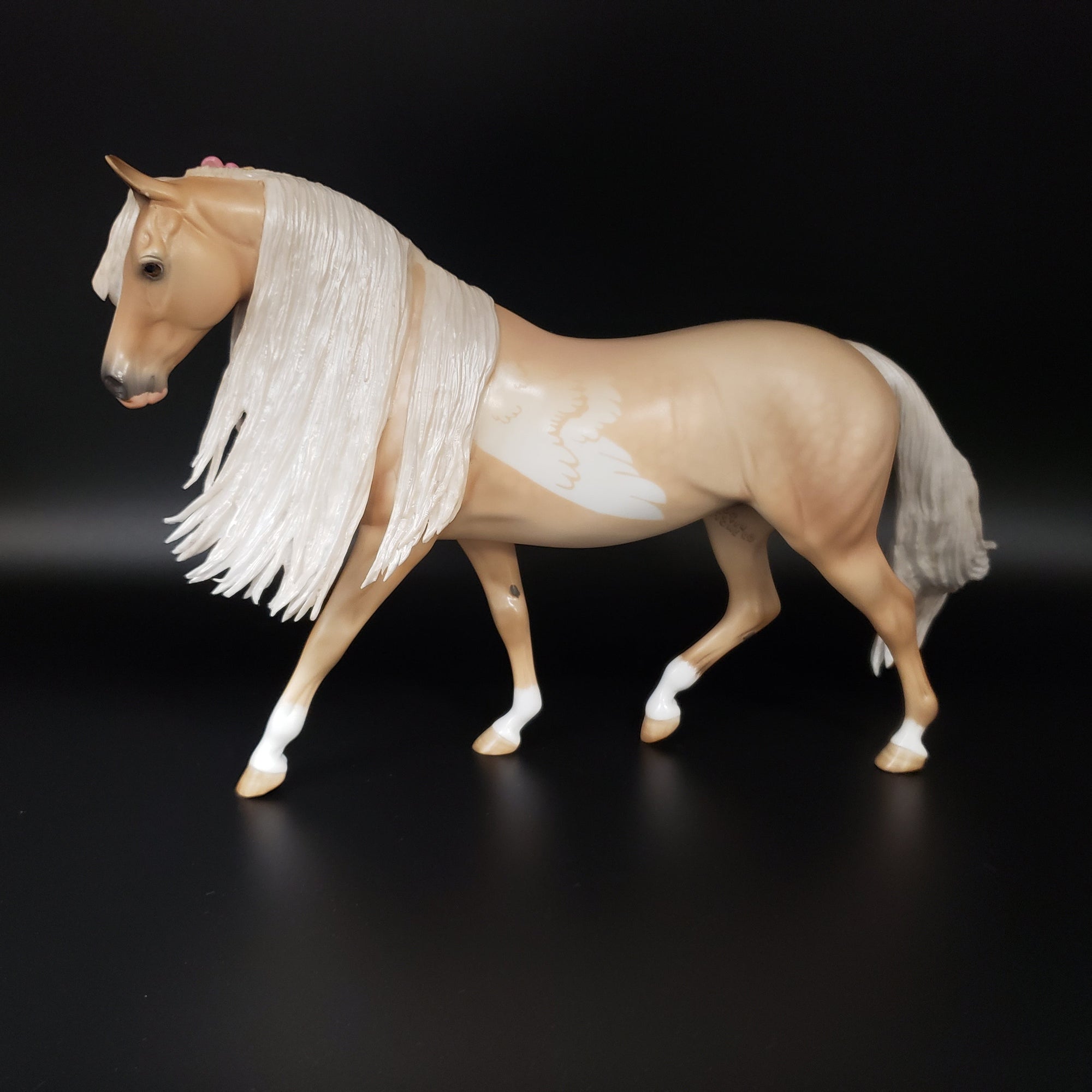 Hui Hou Basket 11 Equilocity 2023 OOAK Palomino Pony By Angela Marleau EQ23