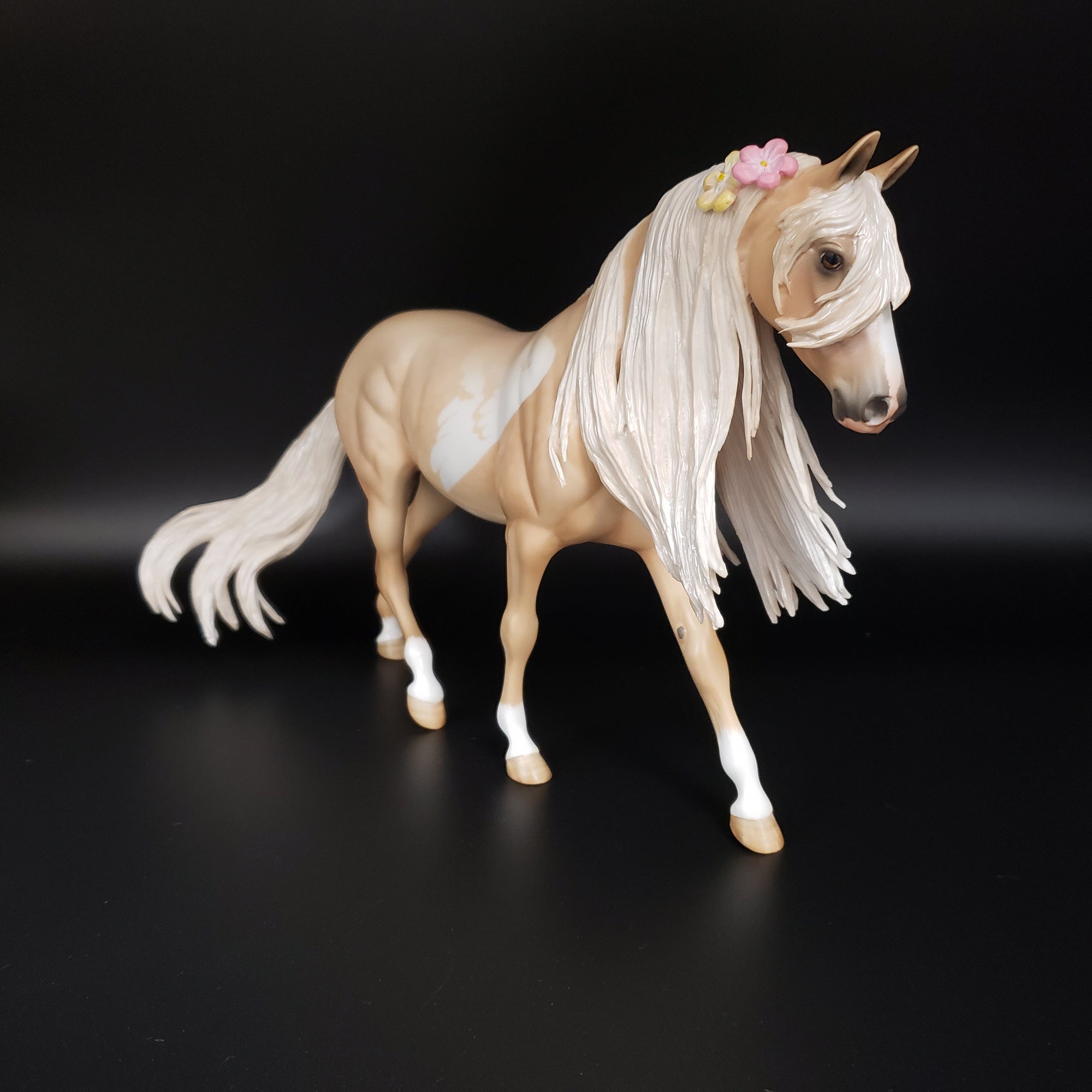 Hui Hou Basket 11 Equilocity 2023 OOAK Palomino Pony By Angela Marleau EQ23
