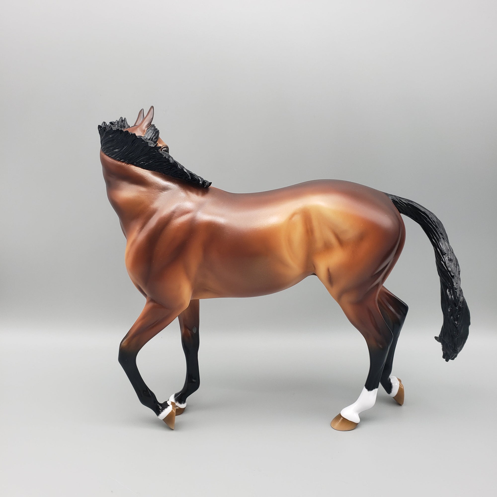 Last Ride Basket 4 Equilocity 2023 - OOAK Bay Thoroughbred By Ashley Palmer  EQ23