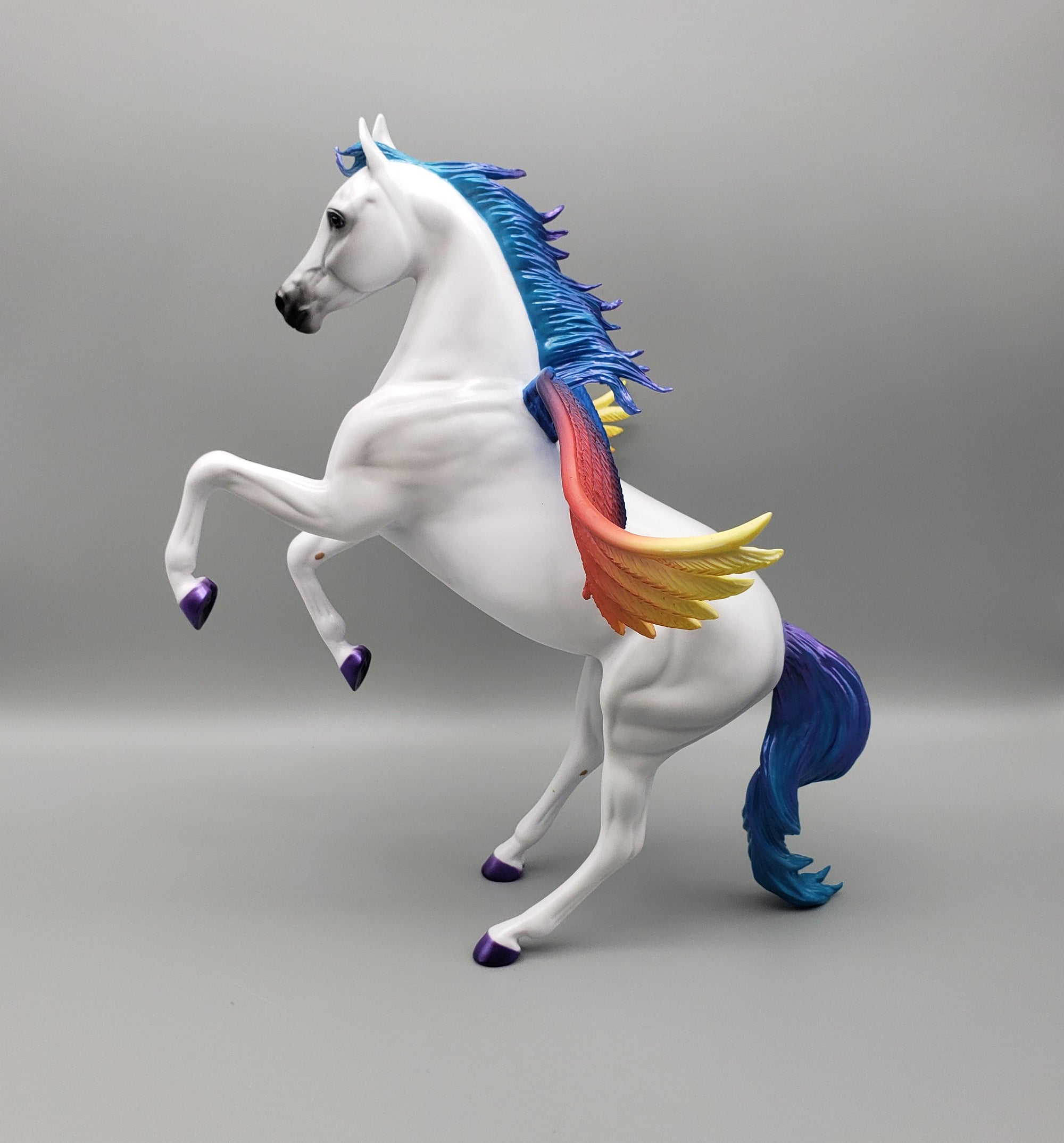 Escape To Reality Basket 16 Equilocity 2023 OOAK Rearing Arab Mare Pegasus By Angela Marleau EQ23