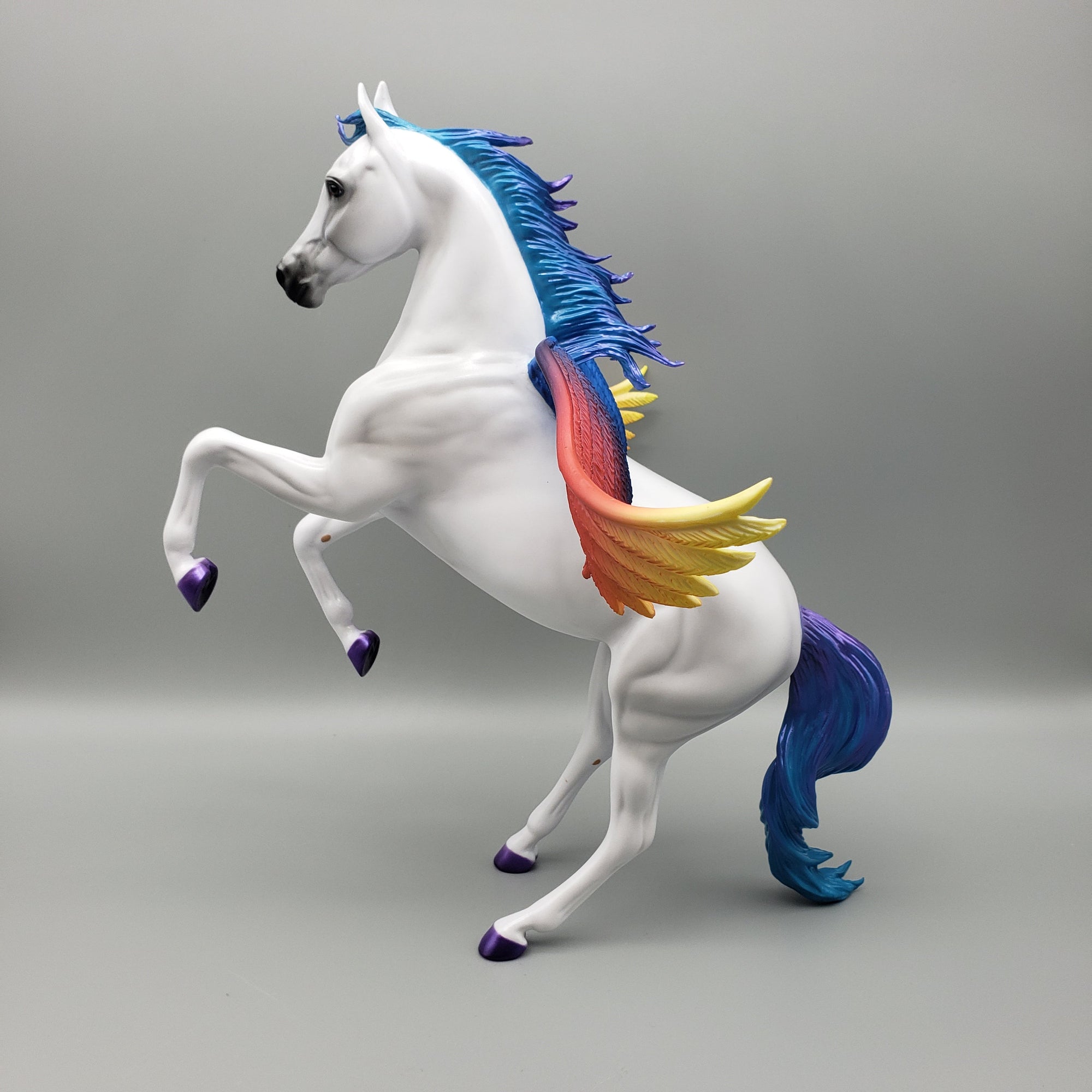 Escape To Reality Basket 16 Equilocity 2023 OOAK Rearing Arab Mare Pegasus By Angela Marleau EQ23