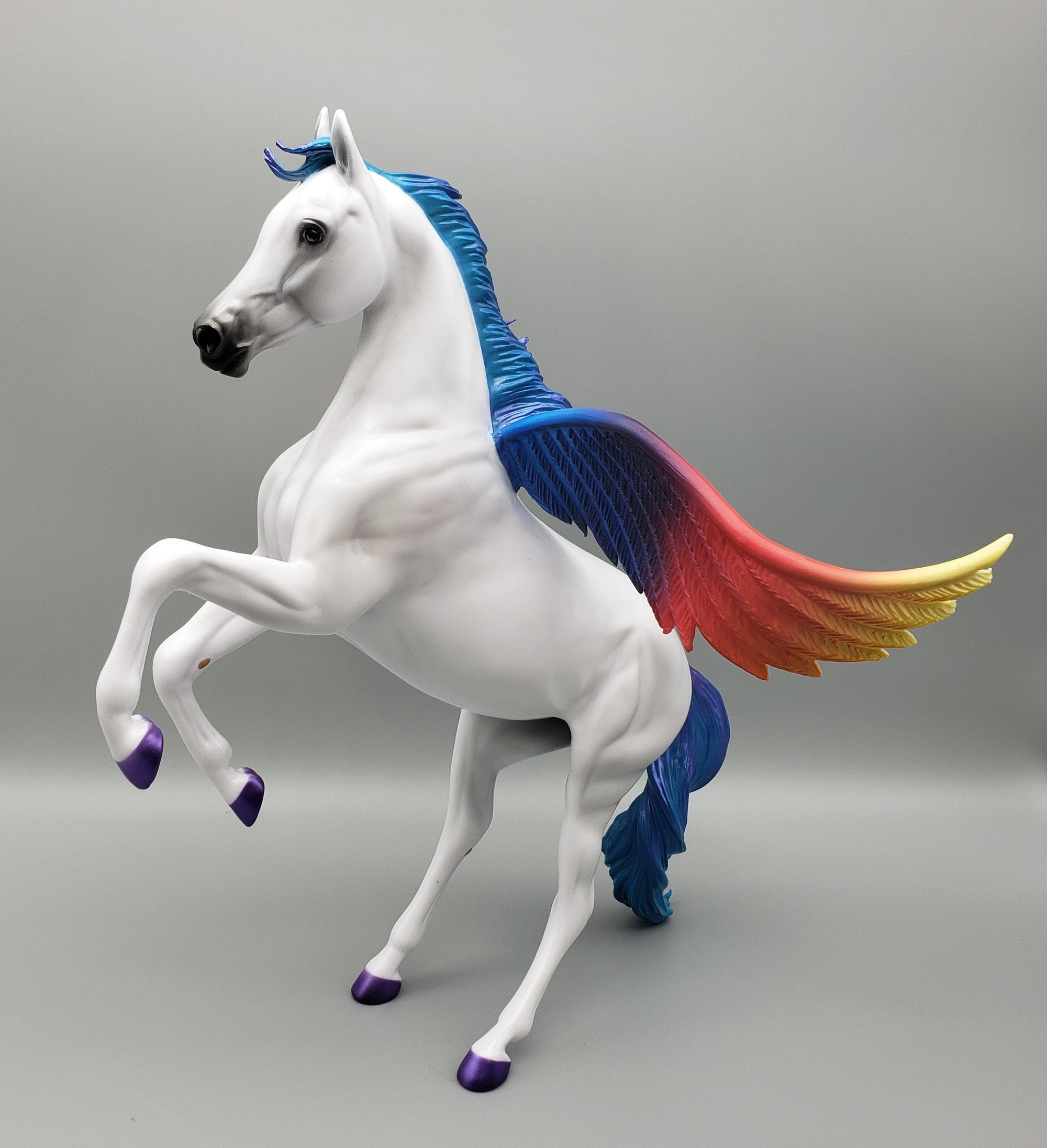 Escape To Reality Basket 16 Equilocity 2023 OOAK Rearing Arab Mare Pegasus By Angela Marleau EQ23