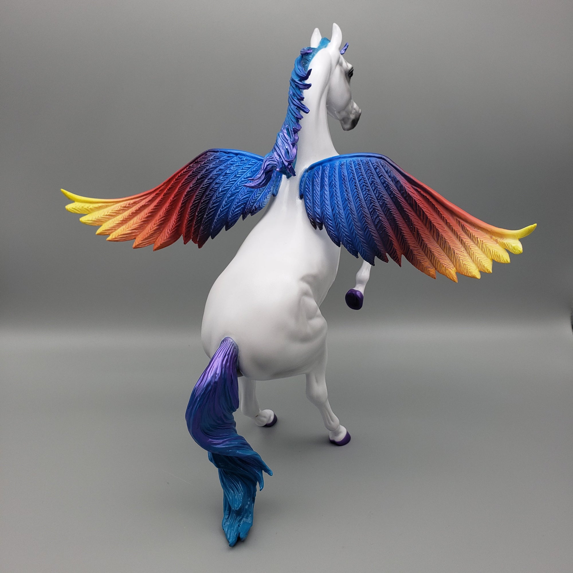 Escape To Reality Basket 16 Equilocity 2023 OOAK Rearing Arab Mare Pegasus By Angela Marleau EQ23