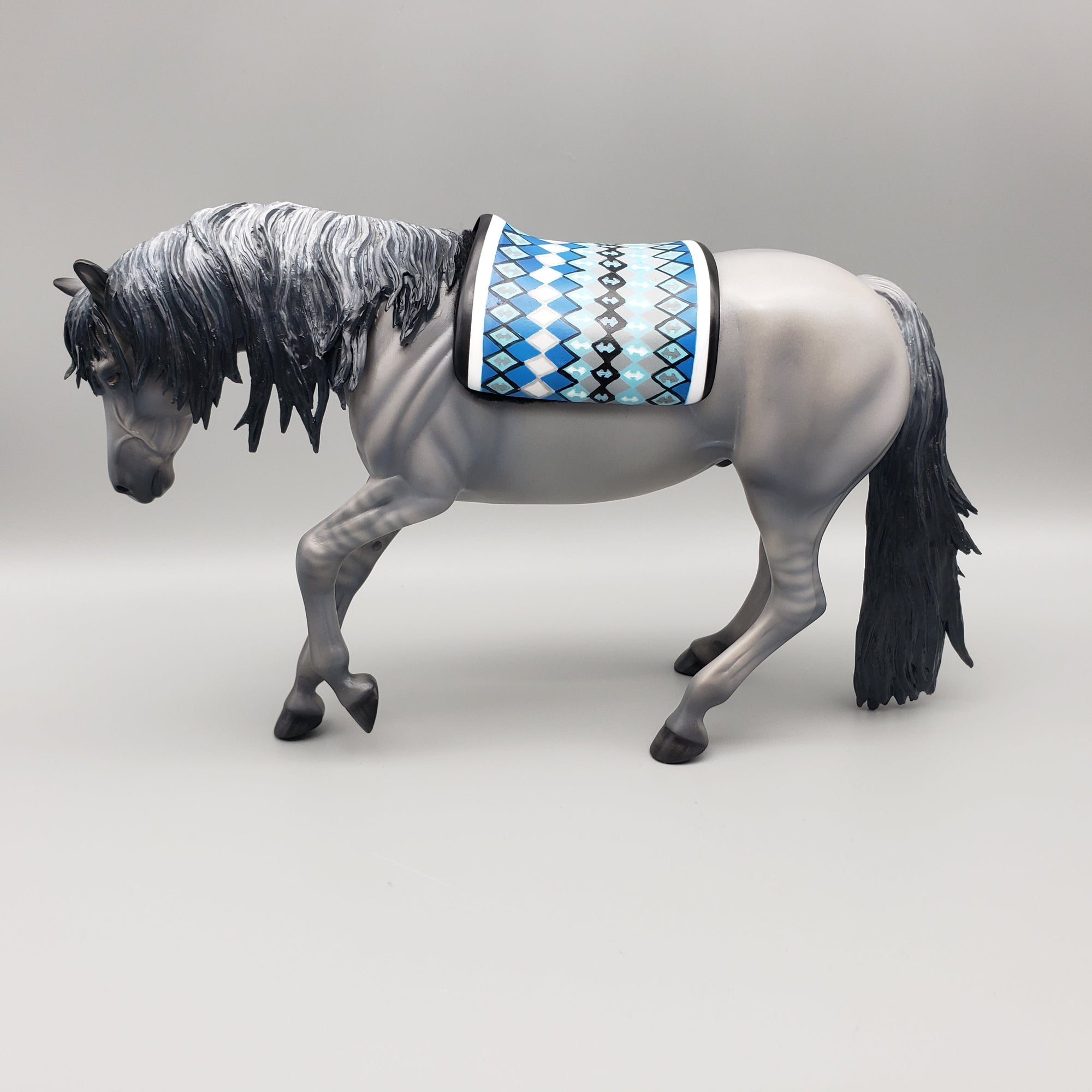 Not Dun Spin&#39;n Basket 8 Grulla Performance Horse By Jess Hamill Equilocity 2023 EQ23