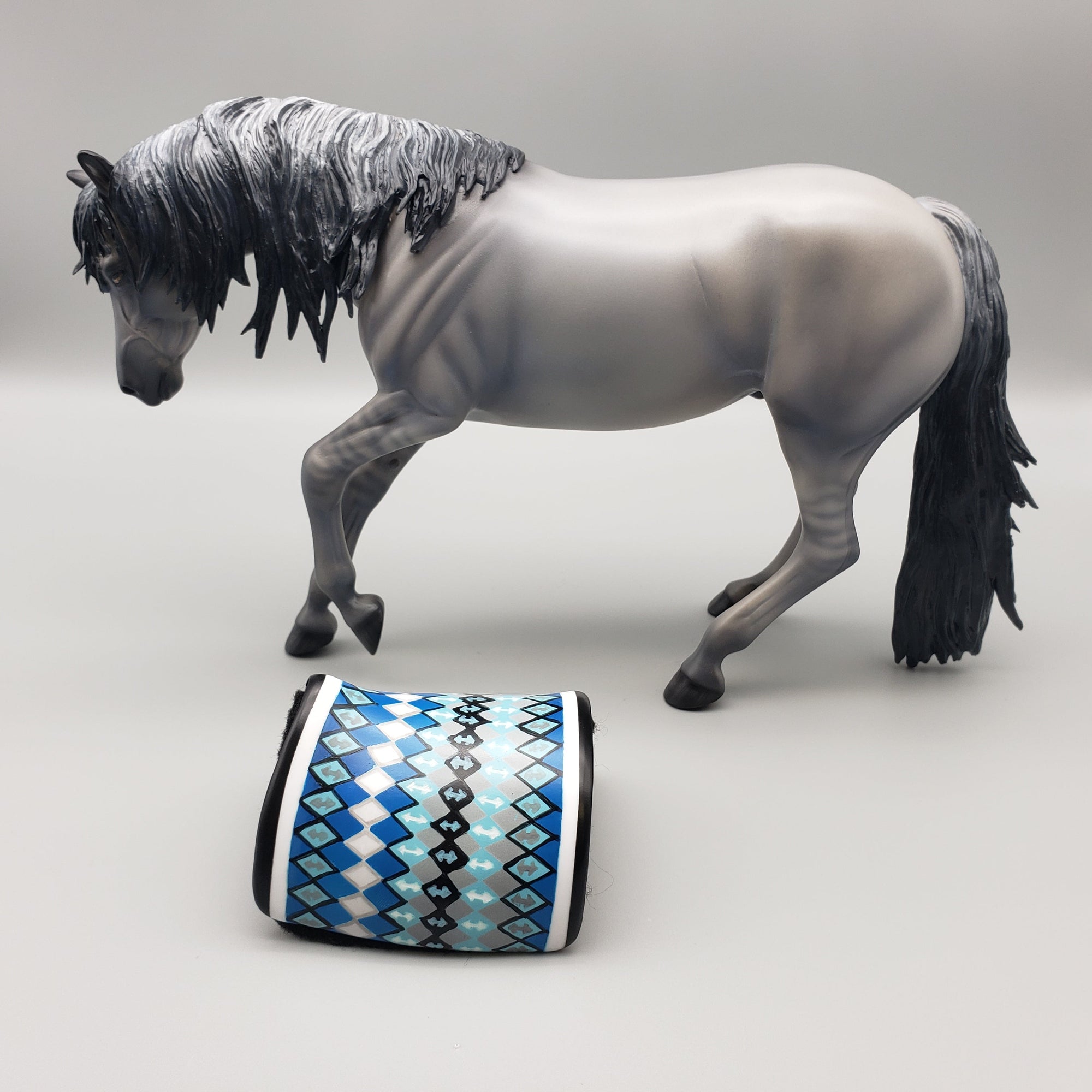 Not Dun Spin&#39;n Basket 8 Grulla Performance Horse By Jess Hamill Equilocity 2023 EQ23