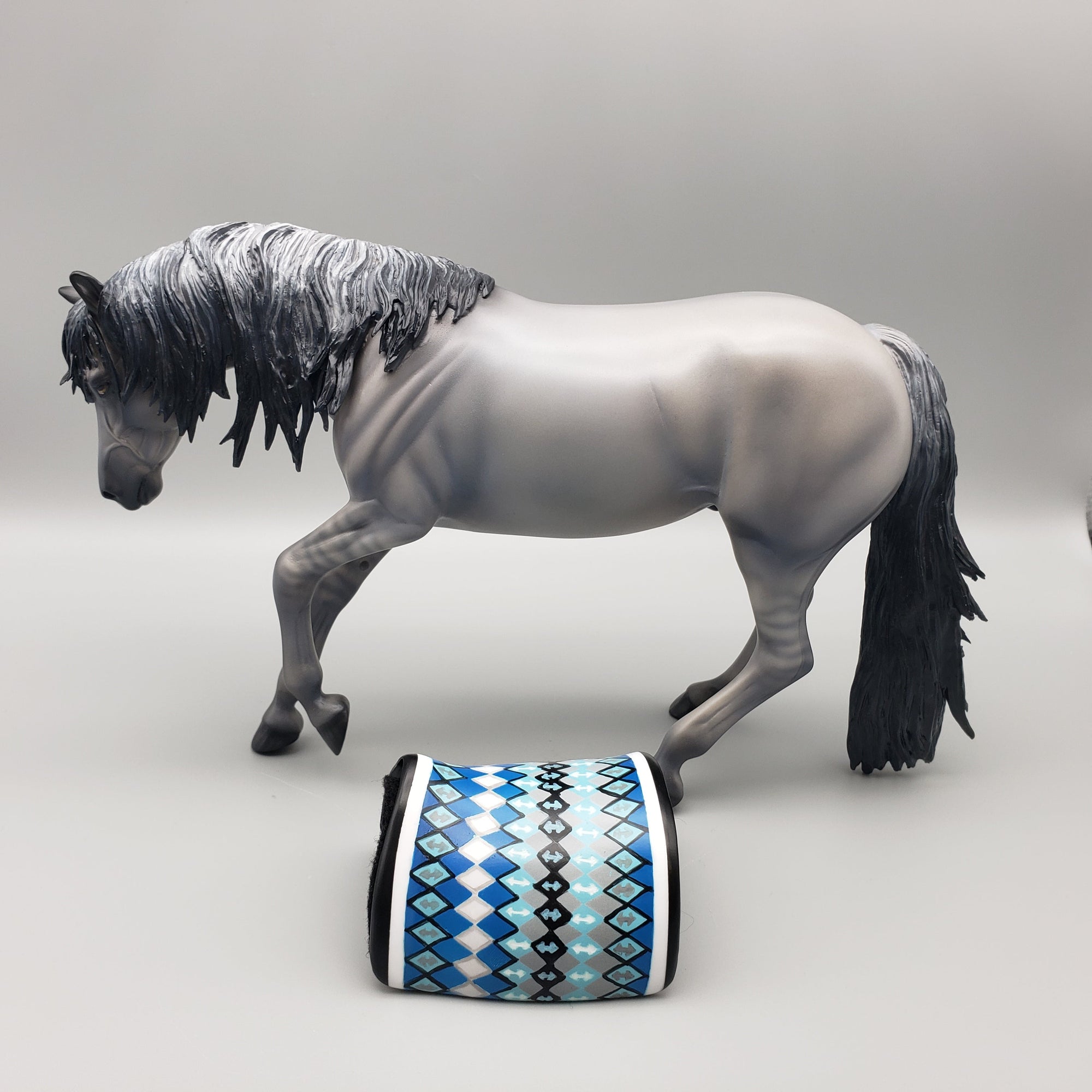 Not Dun Spin&#39;n Basket 8 Grulla Performance Horse By Jess Hamill Equilocity 2023 EQ23