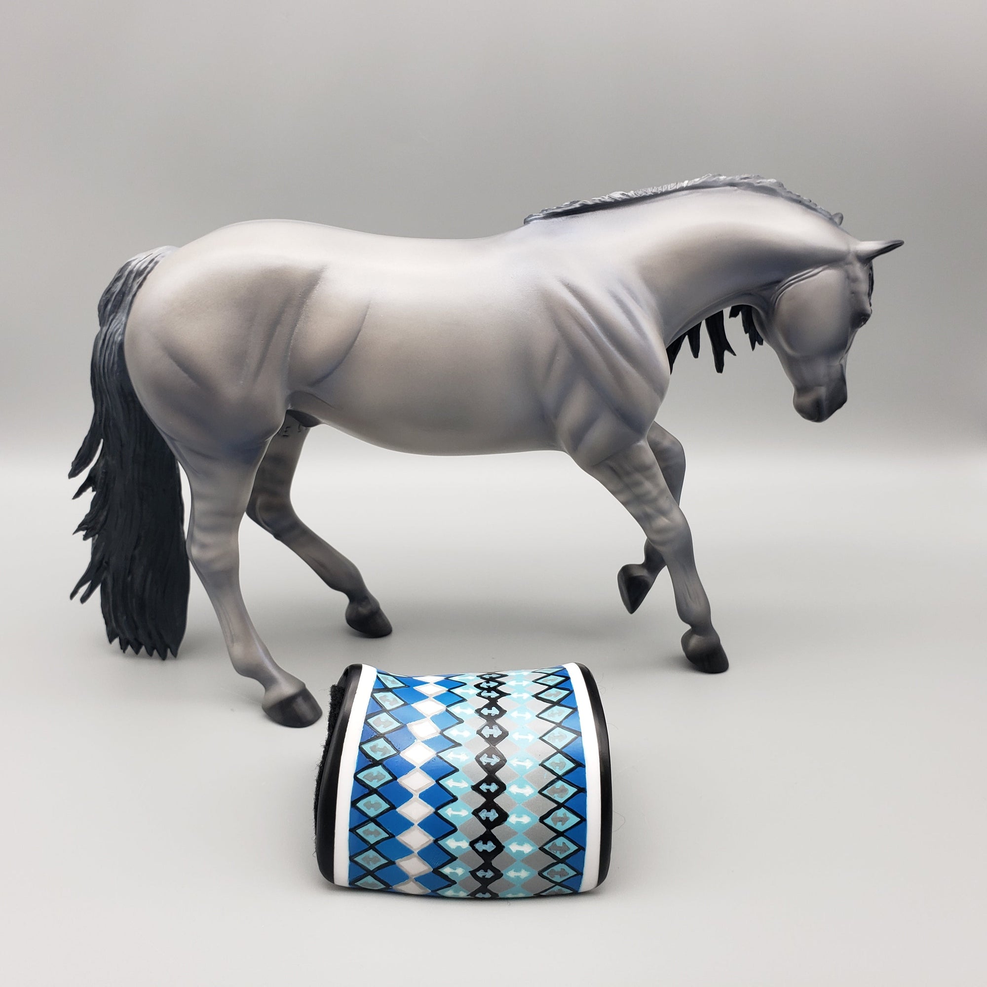 Not Dun Spin&#39;n Basket 8 Grulla Performance Horse By Jess Hamill Equilocity 2023 EQ23