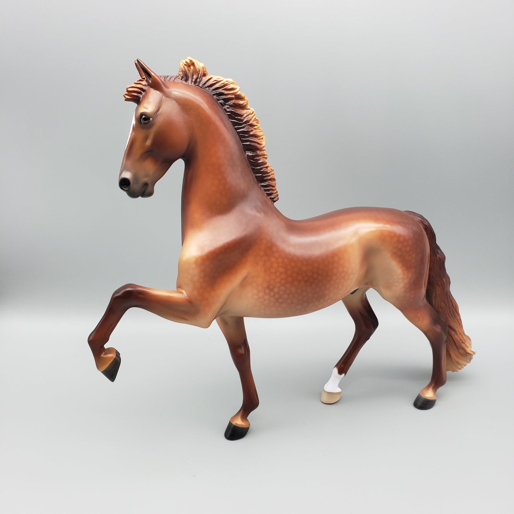 Through The Fire OOAK Chestnut Saddlebred By Ellen Robbins Equilocity Best Offers 7/15/23 EQ23