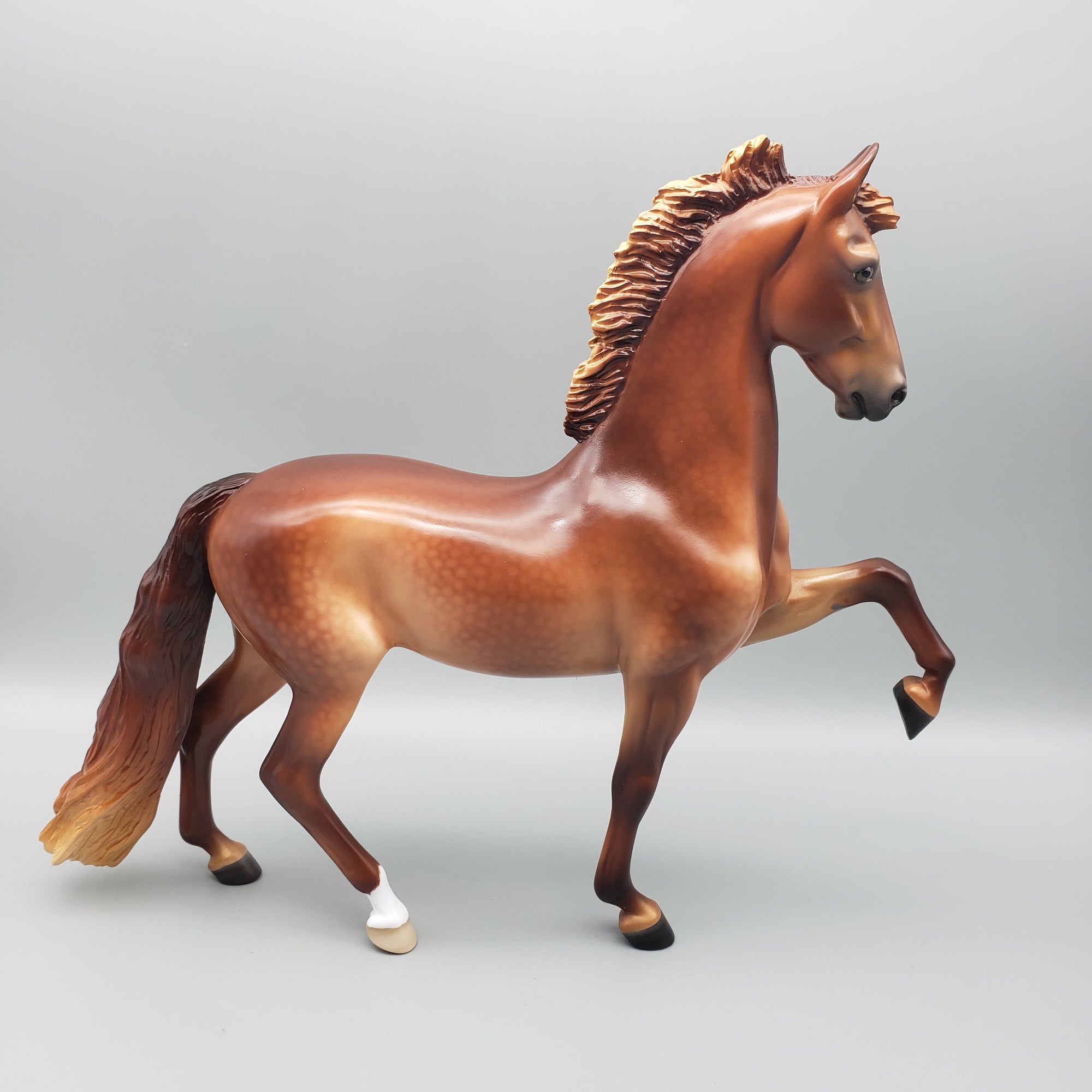 Through The Fire OOAK Chestnut Saddlebred By Ellen Robbins Equilocity Best Offers 7/15/23 EQ23