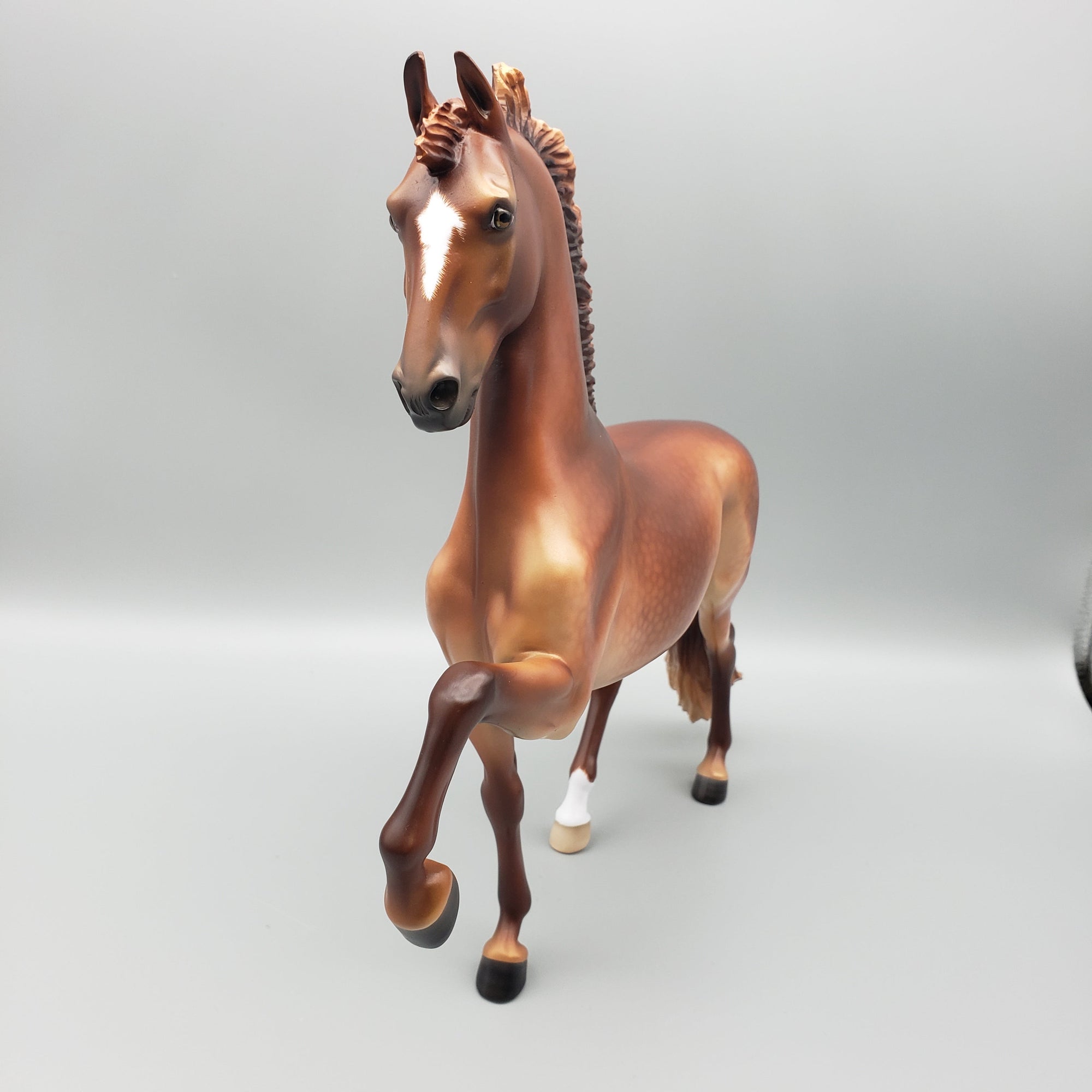 Through The Fire OOAK Chestnut Saddlebred By Ellen Robbins Equilocity Best Offers 7/15/23 EQ23