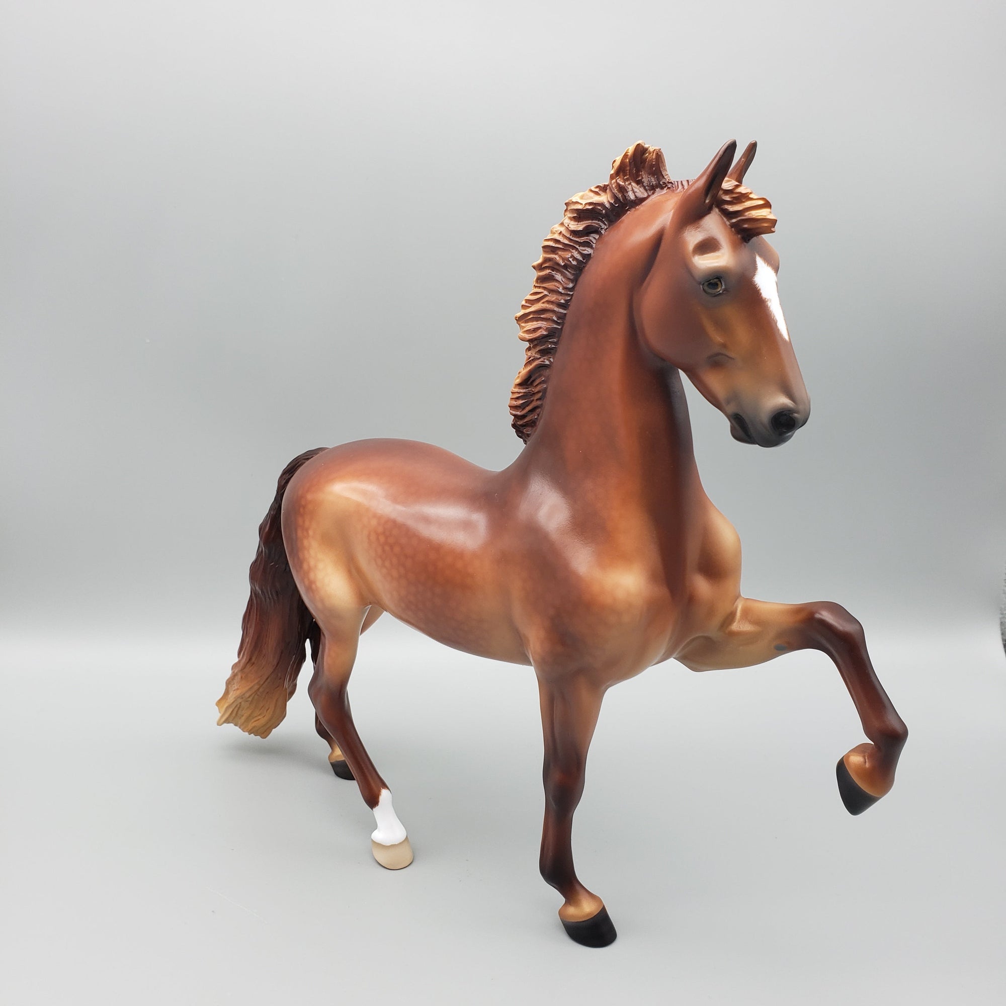 Through The Fire OOAK Chestnut Saddlebred By Ellen Robbins Equilocity Best Offers 7/15/23 EQ23
