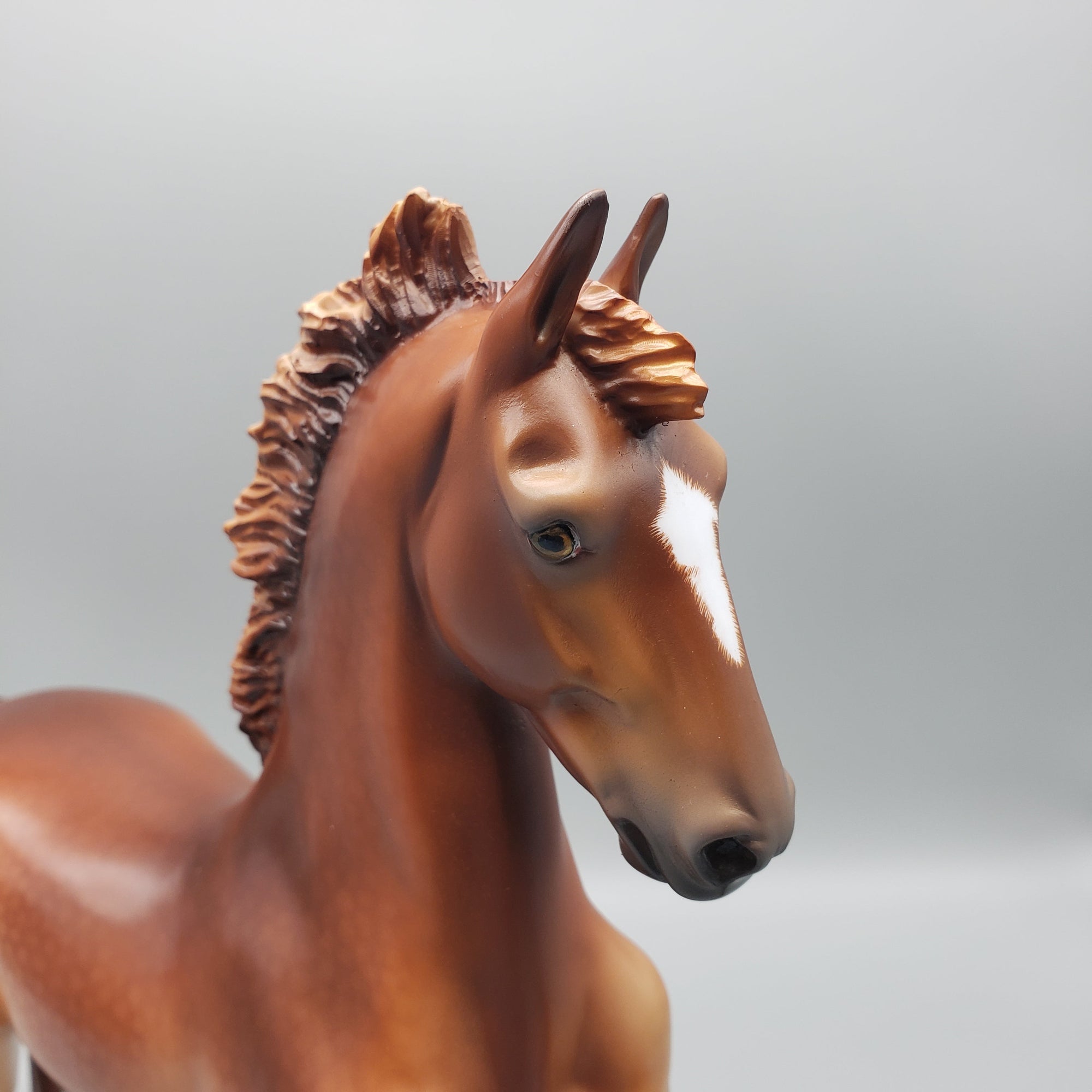 Through The Fire OOAK Chestnut Saddlebred By Ellen Robbins Equilocity Best Offers 7/15/23 EQ23