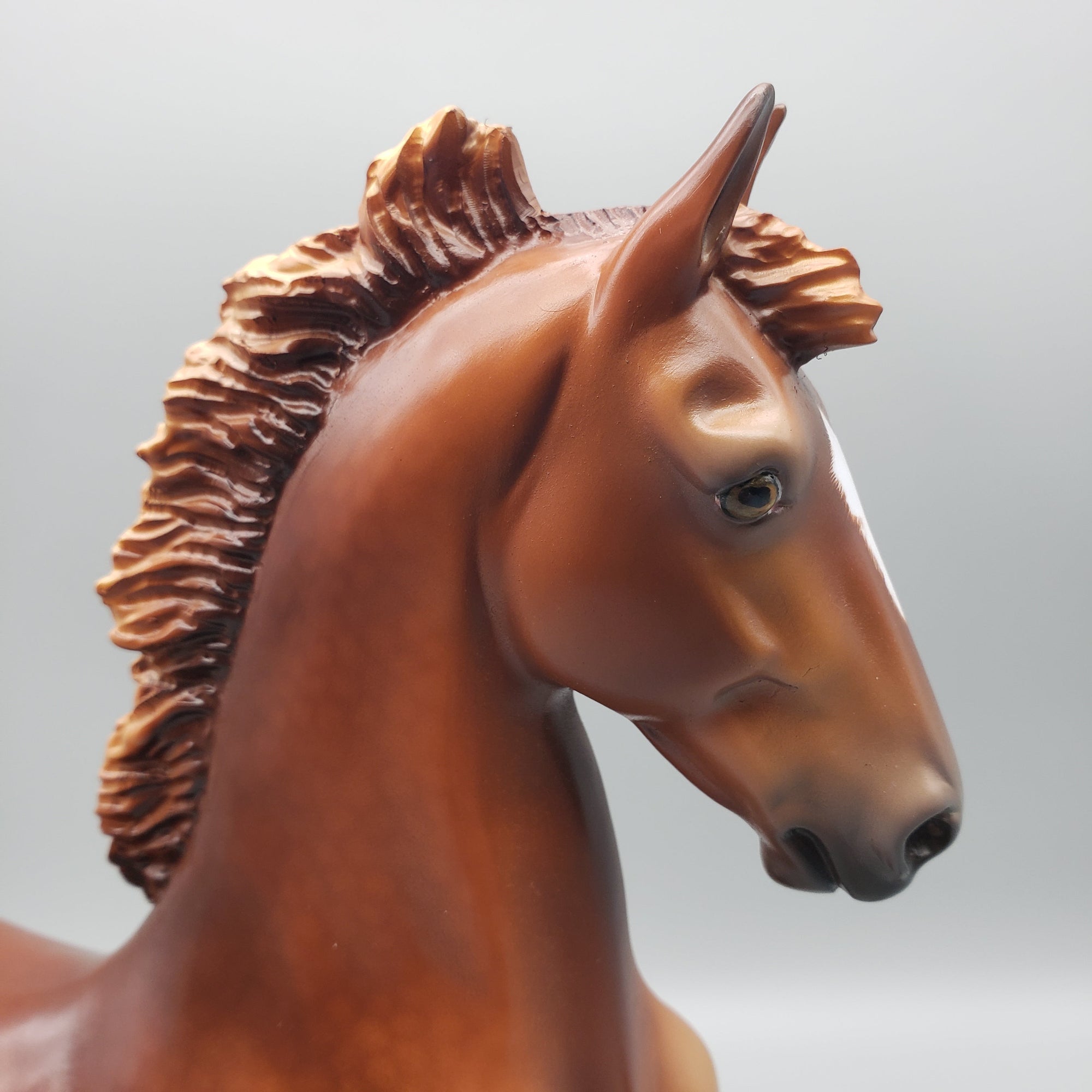 Through The Fire OOAK Chestnut Saddlebred By Ellen Robbins Equilocity Best Offers 7/15/23 EQ23