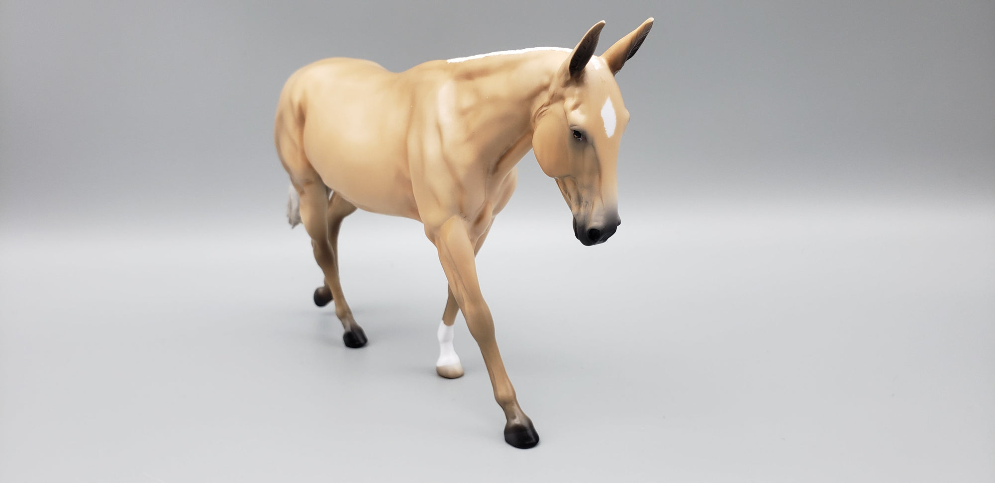 Butterball OOAK Palomino Pebble Mule By Angela Marleau EQ23