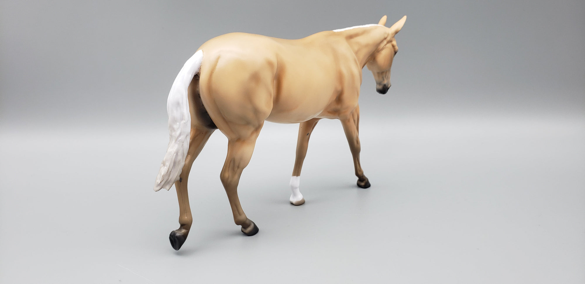 Butterball OOAK Palomino Pebble Mule By Angela Marleau EQ23