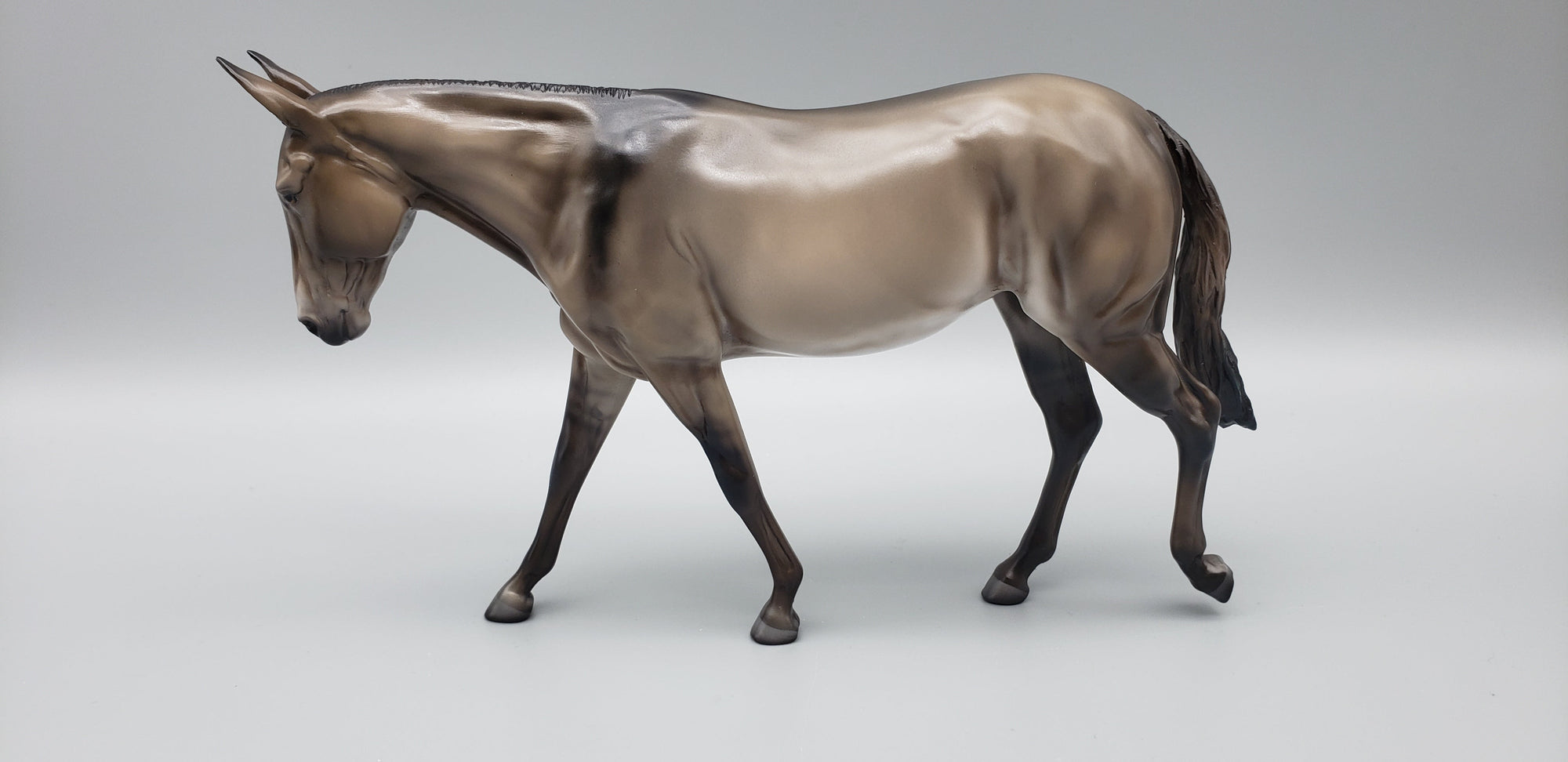 Dunwiluv OOAK Dun Pebble Mule By Angela Marleau EQ23