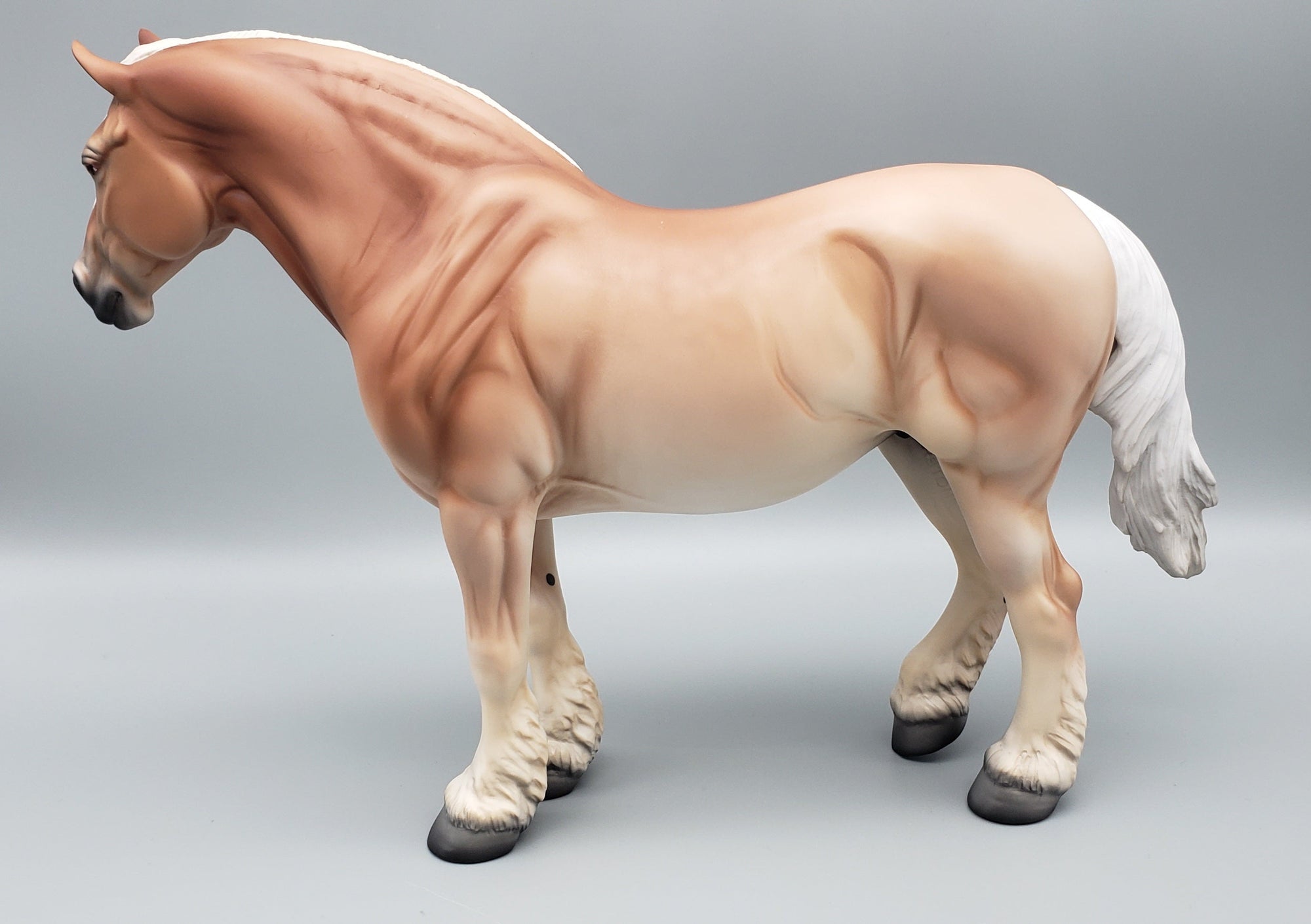 Pasture Time Dreams Chestnut Pangare Heavy Draft Gelding By Angela Marleau AoTH23