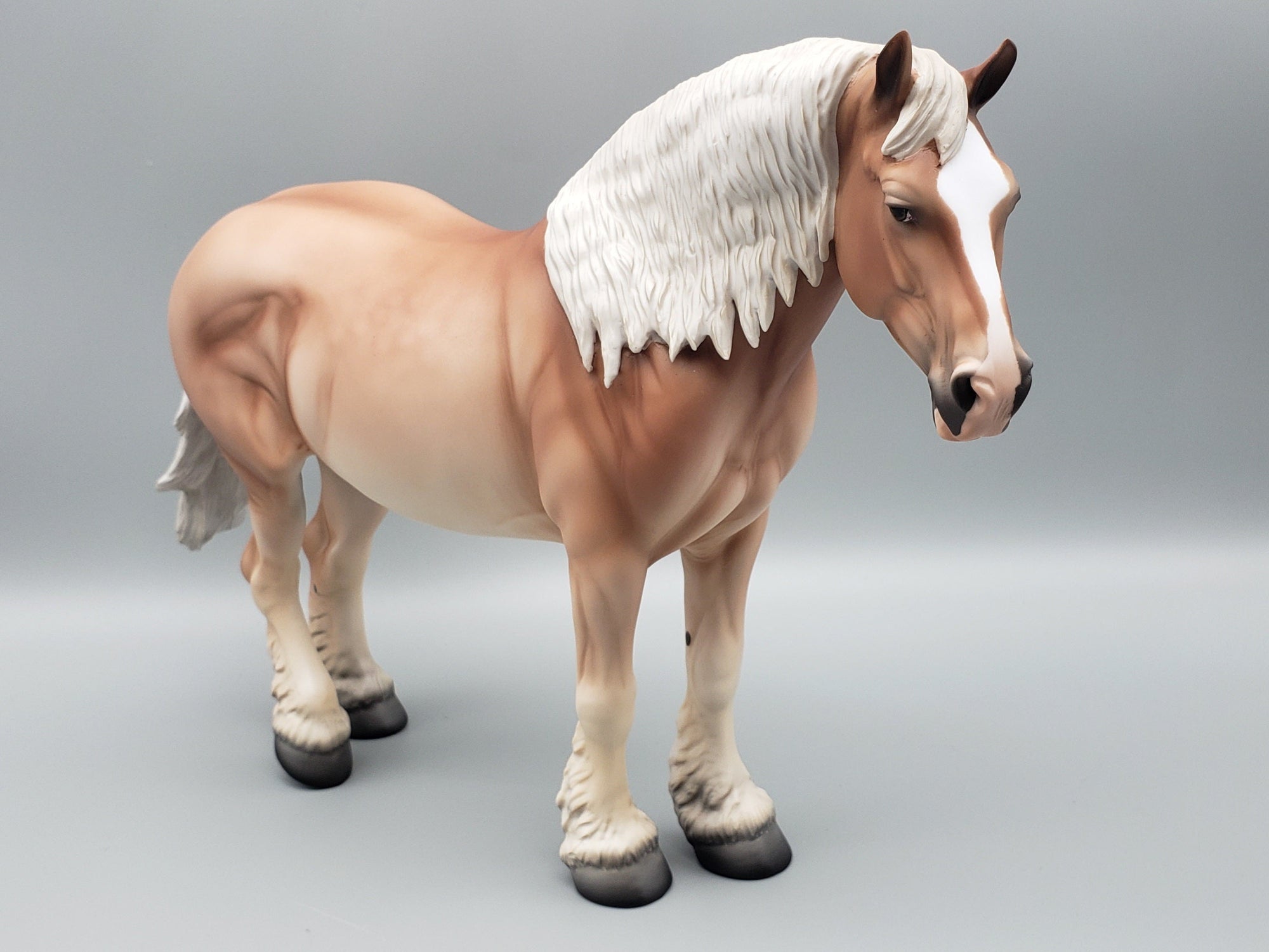 Pasture Time Dreams Chestnut Pangare Heavy Draft Gelding By Angela Marleau AoTH23