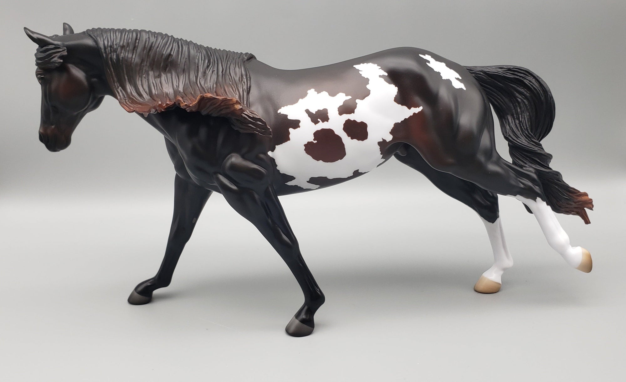 The Perfect Horse - Remy - Sunburned Black Variation of the Running Stock Horse MARE By Angela Marleau AoTH23