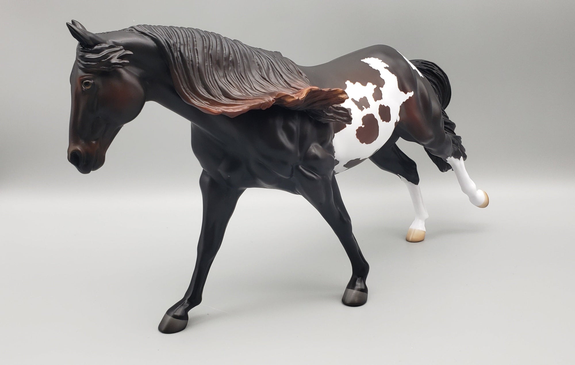 The Perfect Horse - Remy - Sunburned Black Variation of the Running Stock Horse MARE By Angela Marleau AoTH23