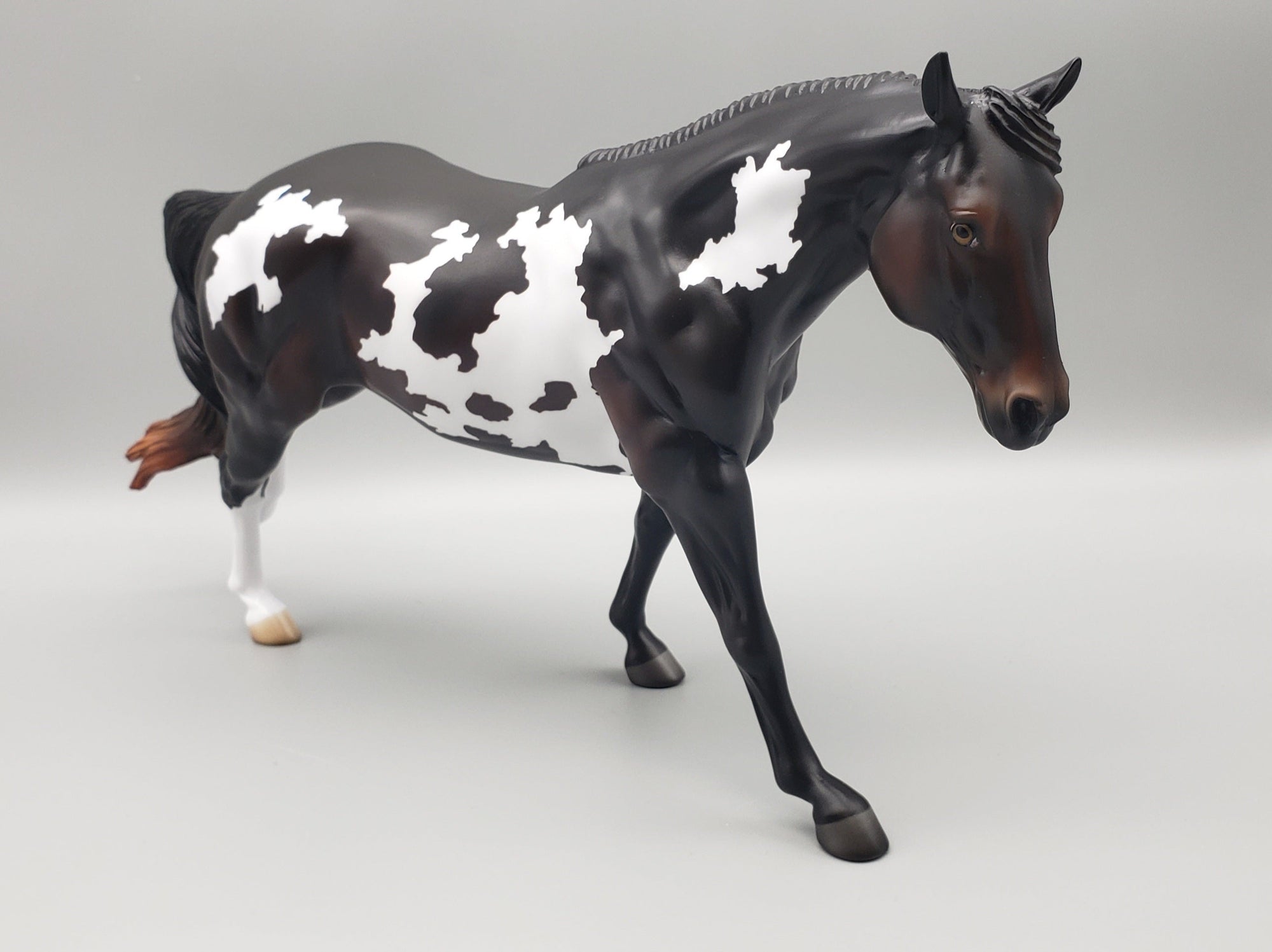 The Perfect Horse - Remy - Sunburned Black Variation of the Running Stock Horse MARE By Angela Marleau AoTH23
