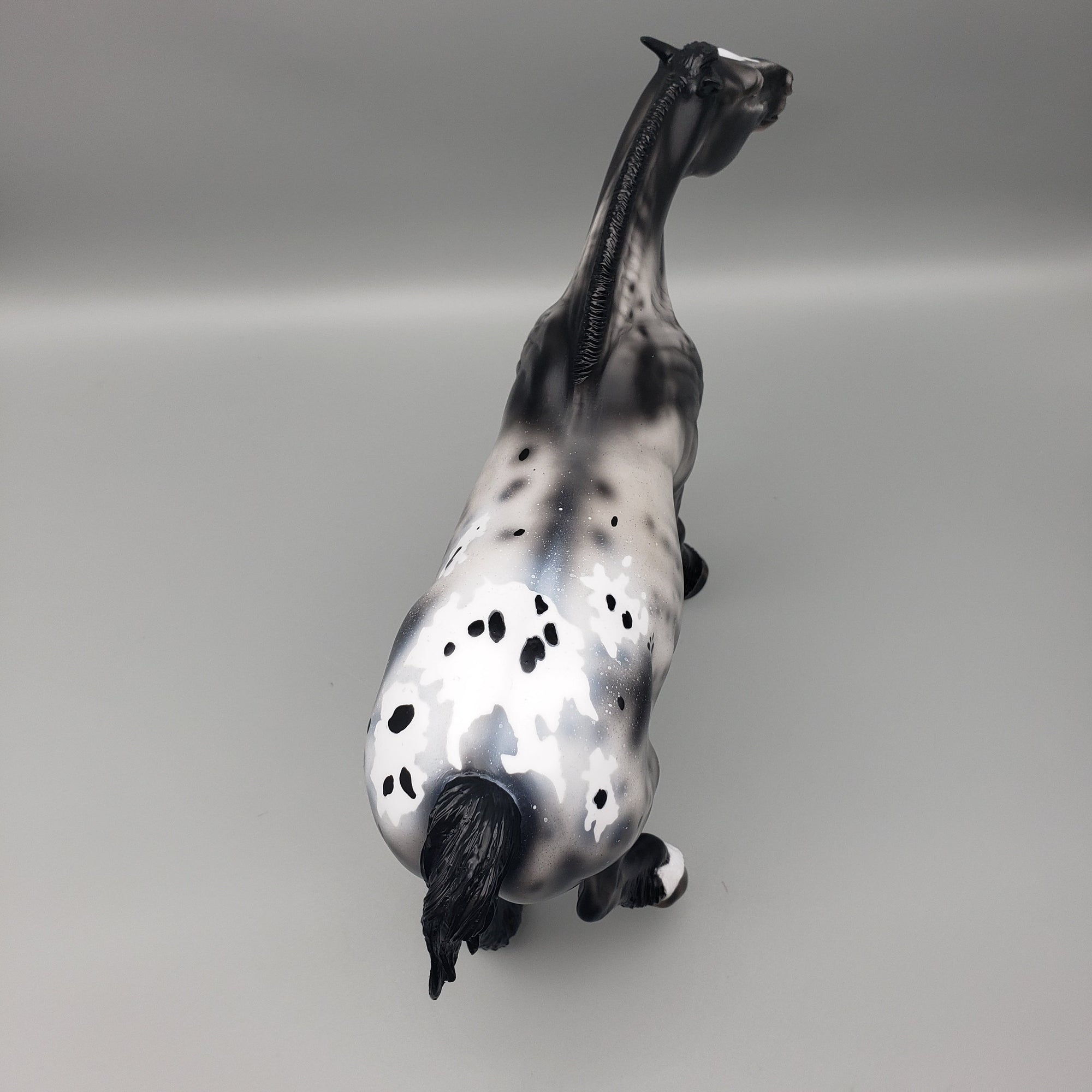 Witch Hazel OOAK Black Sabino Heavy Draft Kicking Mare By Ashley Palmer Equilocity Best Offers 7/15/23 EQ23