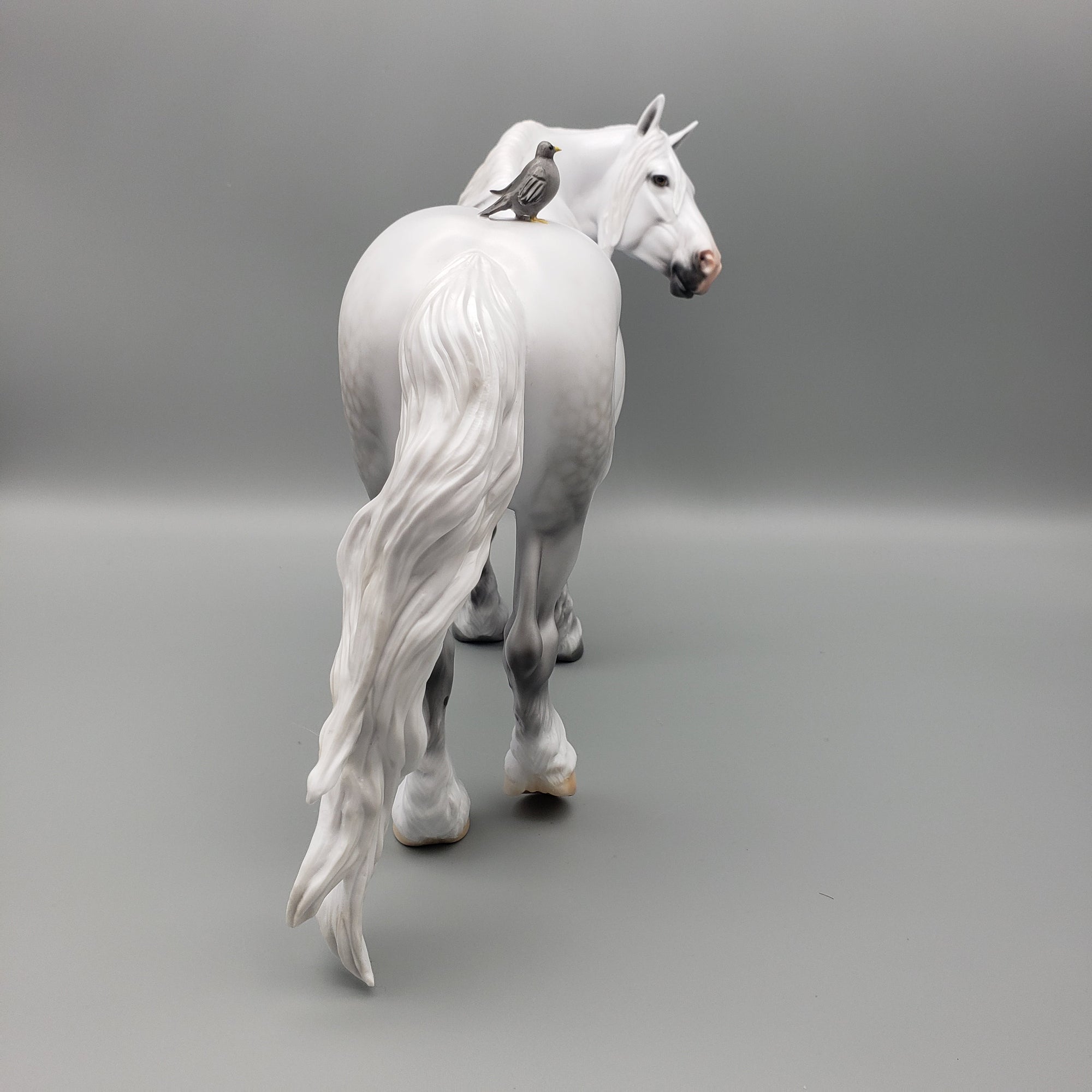 Dove OOAK Dapple Grey Heavy Draft By Carrie Keller Equilocity Best Offers 7/15/23 EQ23