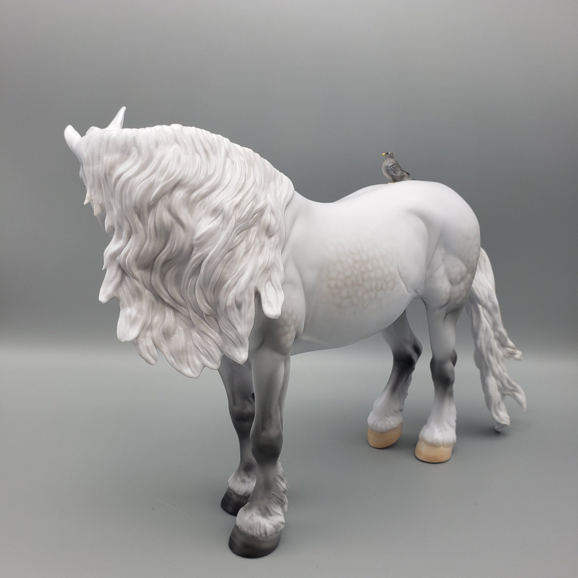 Dove OOAK Dapple Grey Heavy Draft By Carrie Keller Equilocity Best Offers 7/15/23 EQ23