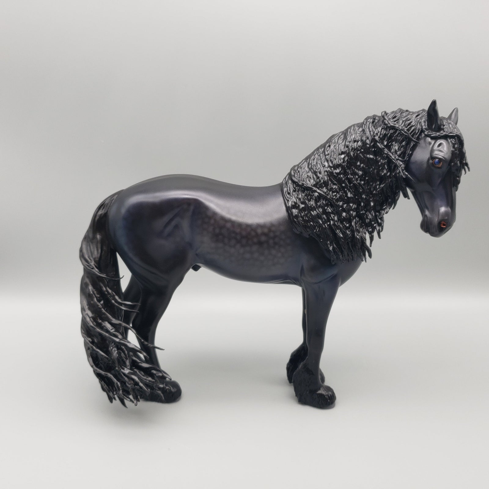 Kahalari - Dapple Black Friesian Andalusian By Caroline Boydston Best Offers 7/24/23