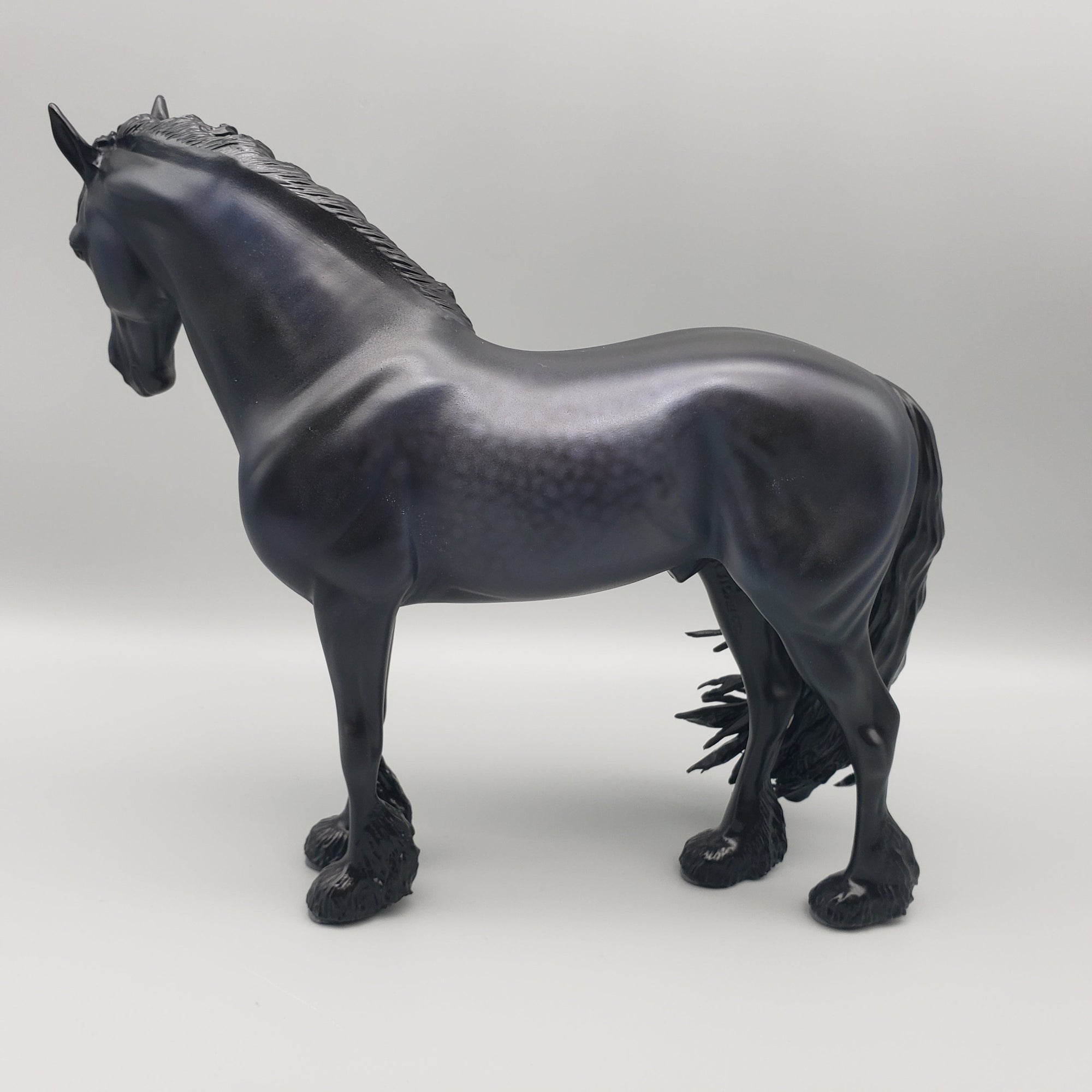 Kahalari - Dapple Black Friesian Andalusian By Caroline Boydston Best Offers 7/24/23