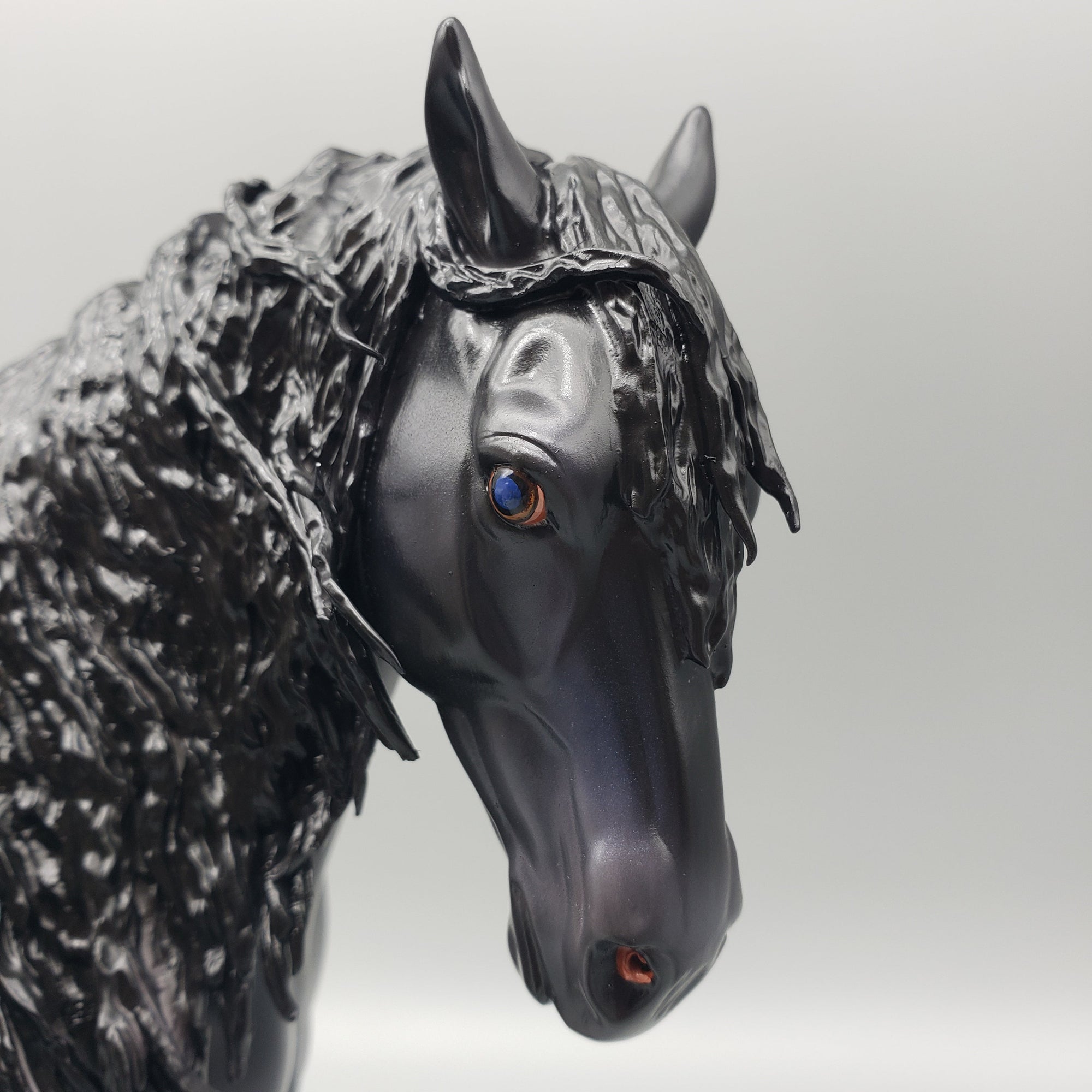 Kahalari - Dapple Black Friesian Andalusian By Caroline Boydston Best Offers 7/24/23