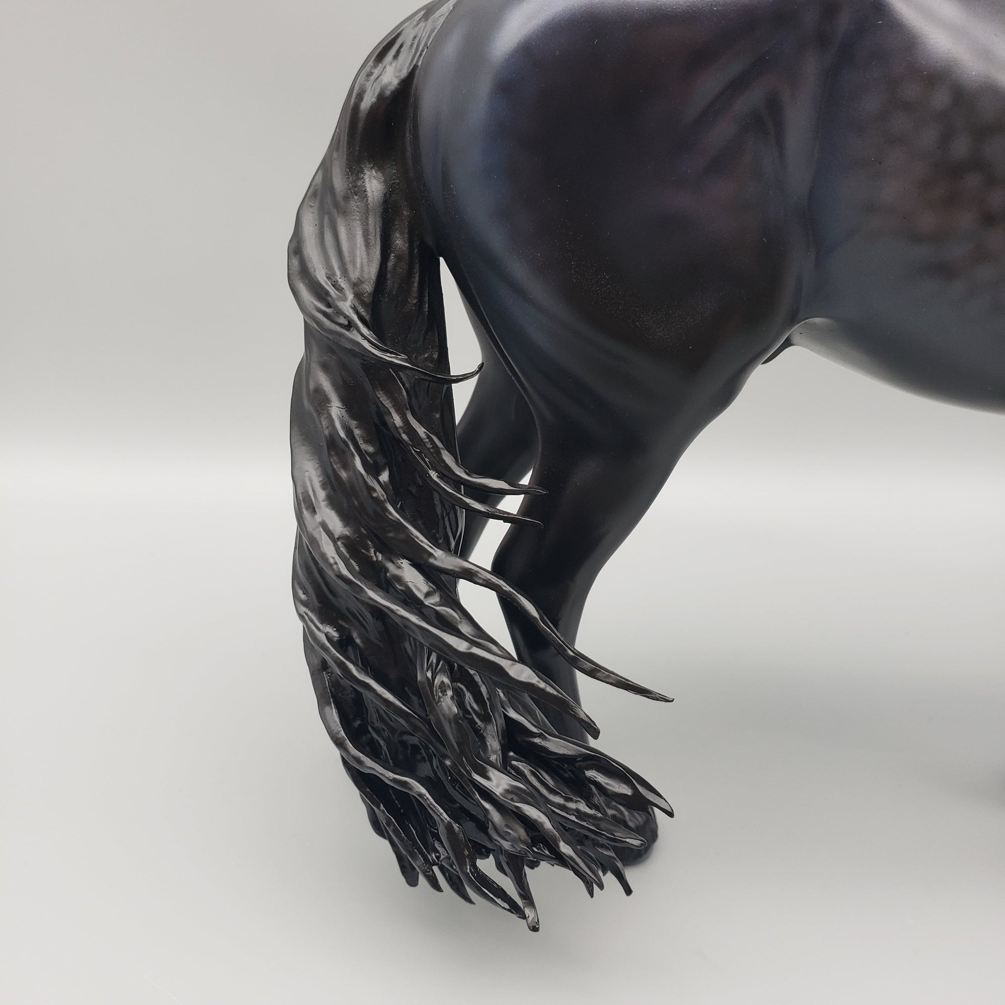 Kahalari - Dapple Black Friesian Andalusian By Caroline Boydston Best Offers 7/24/23