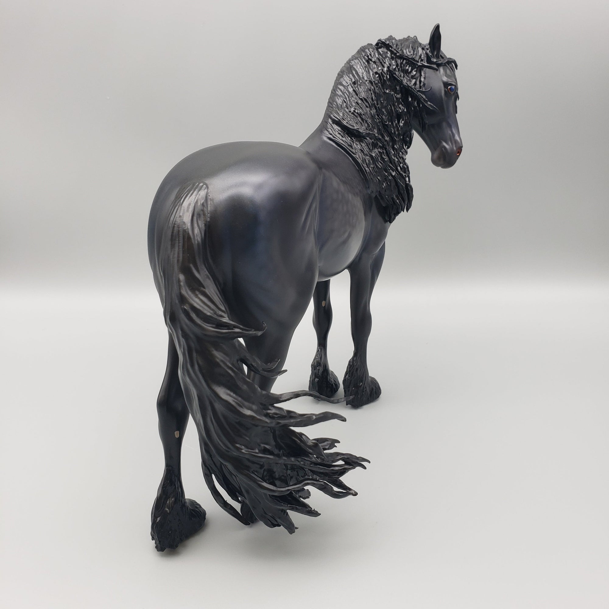 Kahalari - Dapple Black Friesian Andalusian By Caroline Boydston Best Offers 7/24/23