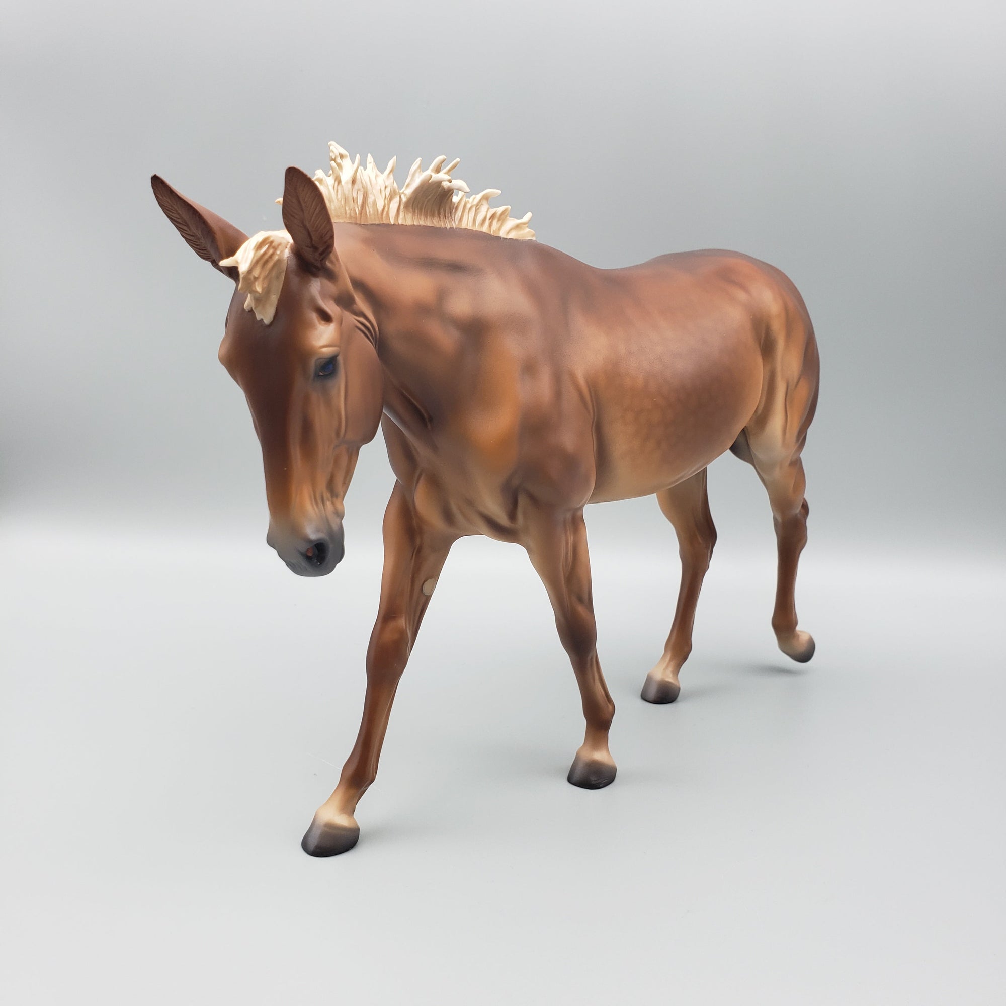 Sahara OOAK Silver Dapple Bay Mule By Caroline Boydston Best Offers 7/24/23